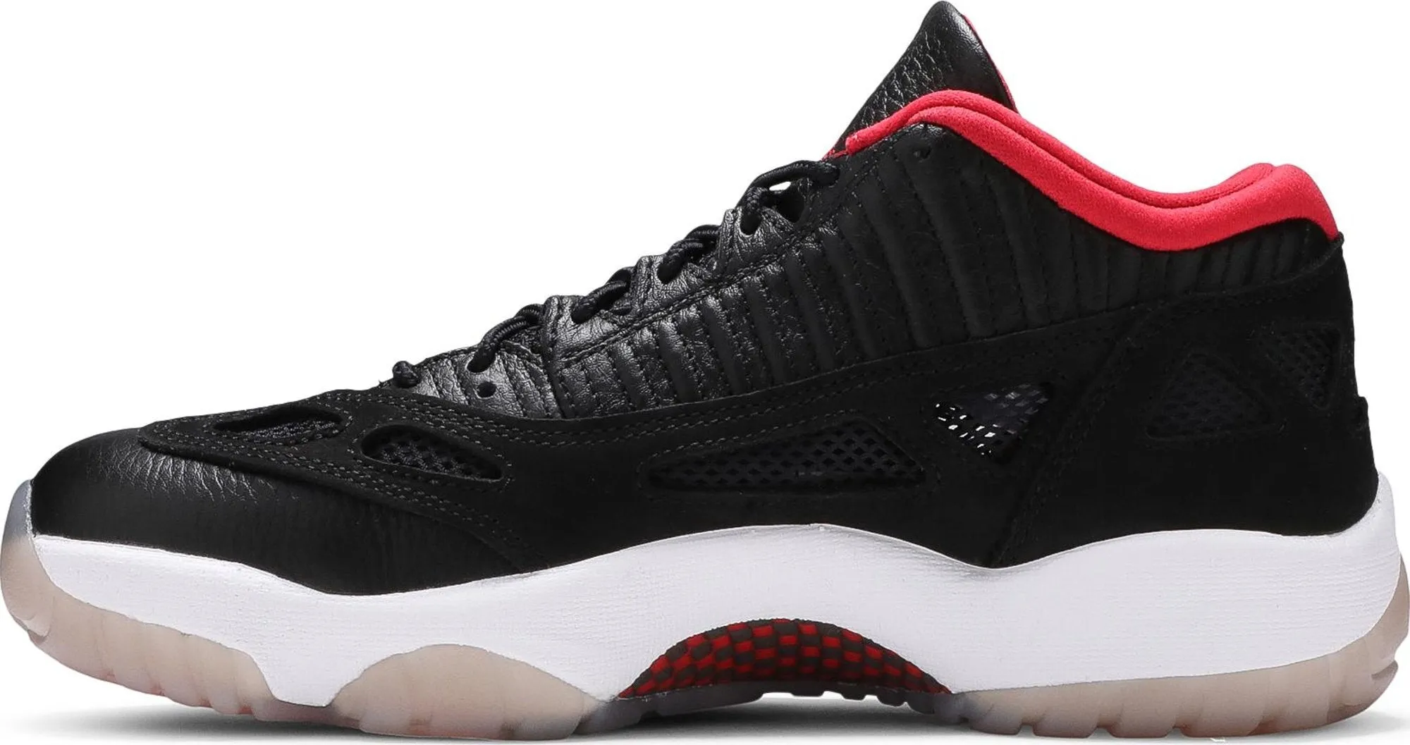 Men's Air Jordan Retro 11 Low Ie 'Bred (2021)' sold by Zulily product image thumbnail 3