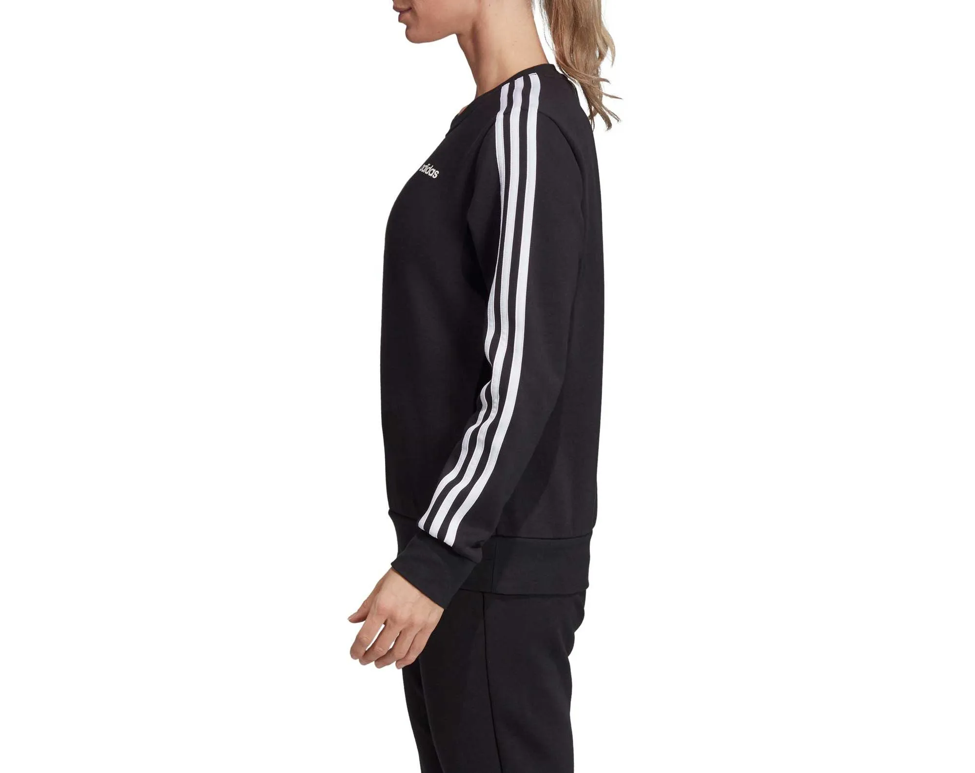 Women's adidas Essentials 3-Stripes Sweatshirt sold by Zulily product image thumbnail 3