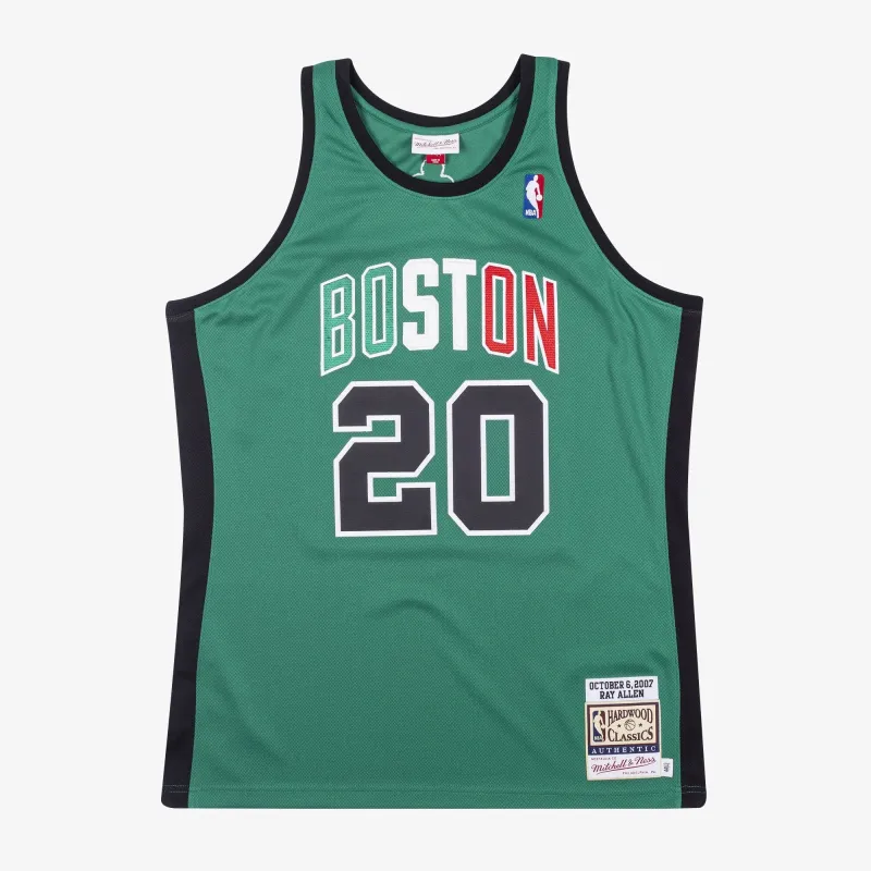 Men's Mitchell & Ness NBA Authentic Jersey Celtics 2007 Ray Allen sold by Zulily