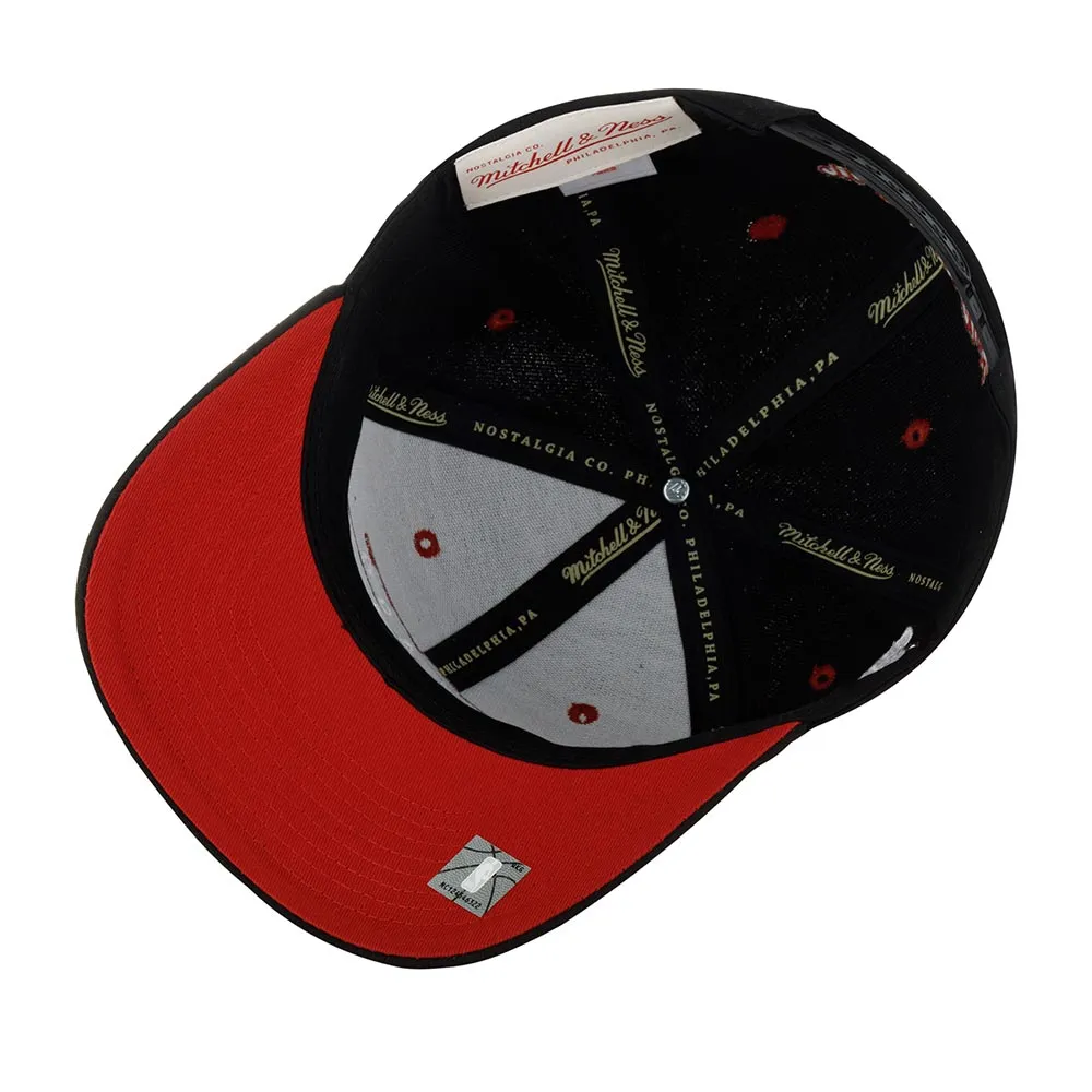 Men's Mitchell & Ness NBA Team Lofi Pro Snapback Bulls - Black sold by Zulily product image thumbnail 4