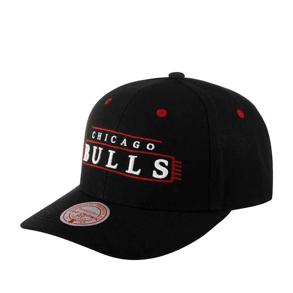 Men's Mitchell & Ness NBA Team Lofi Pro Snapback Bulls - Black sold by Zulily