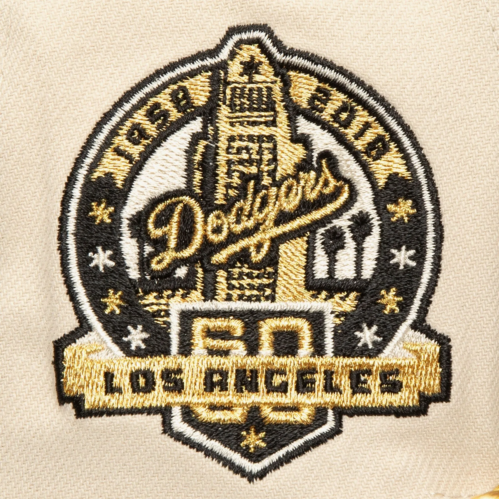 Men's Mitchell & Ness MLB Golden Ivory Snapback Dodgers sold by Zulily product image thumbnail 3