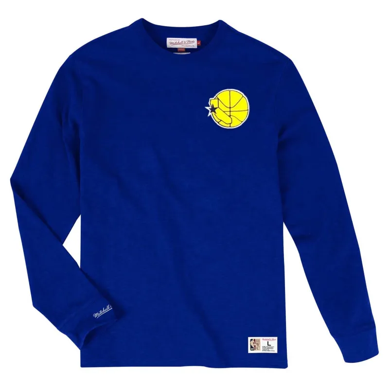 Men's Mitchell & Ness NBA Golden State Warriors Slub Longsleeve Tee sold by Zulily
