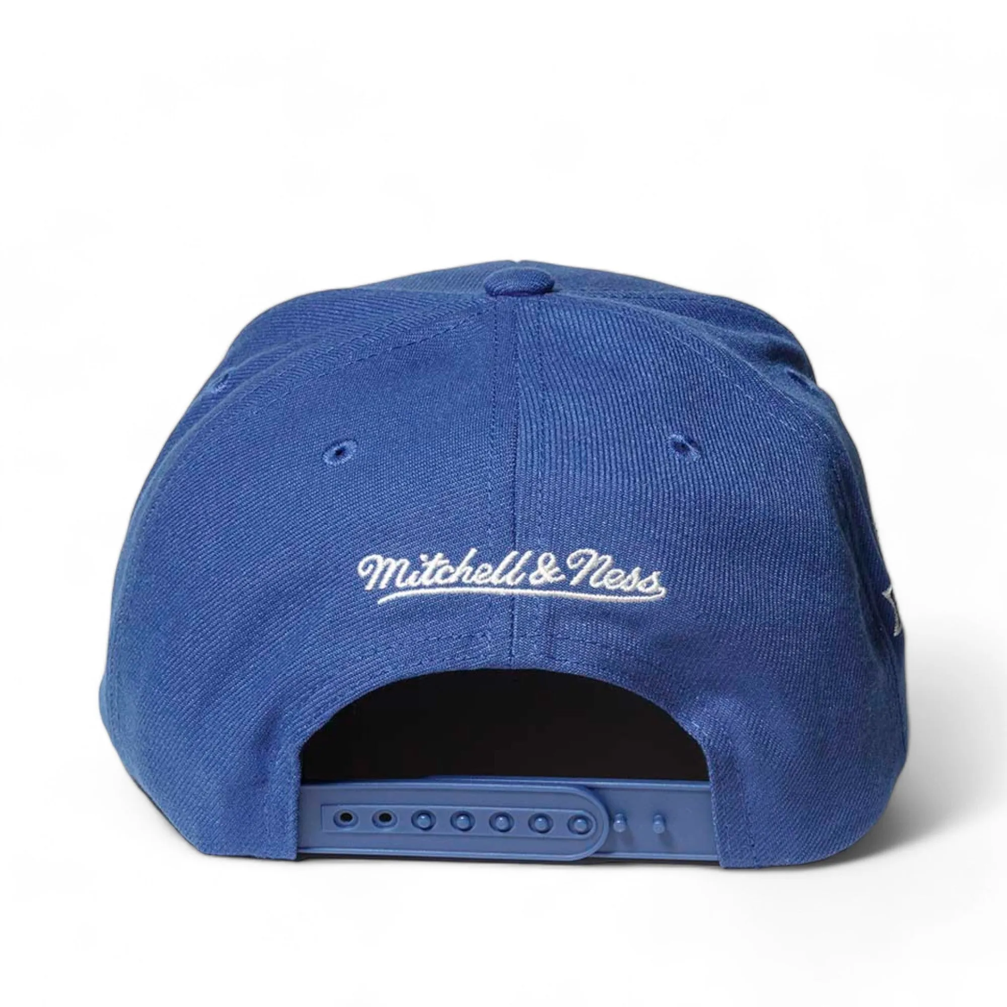 Men's Mitchell & Ness MLB Back To Basics Snapback Cubs - Blue sold by Zulily product image thumbnail 4