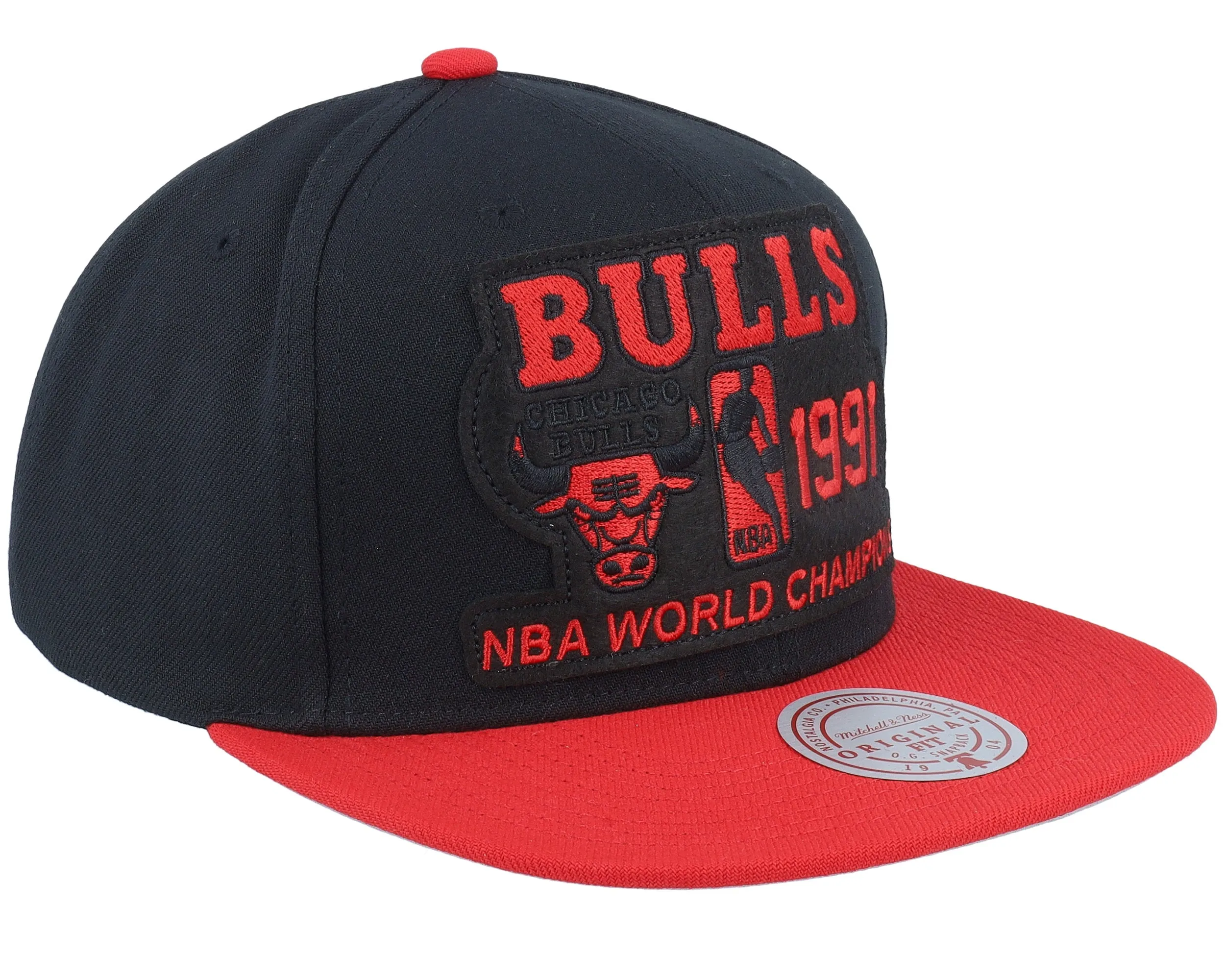 Men's Mitchell & Ness NBA 91 Champ Flipside Snapback Hwc Bulls sold by Zulily product image thumbnail 2