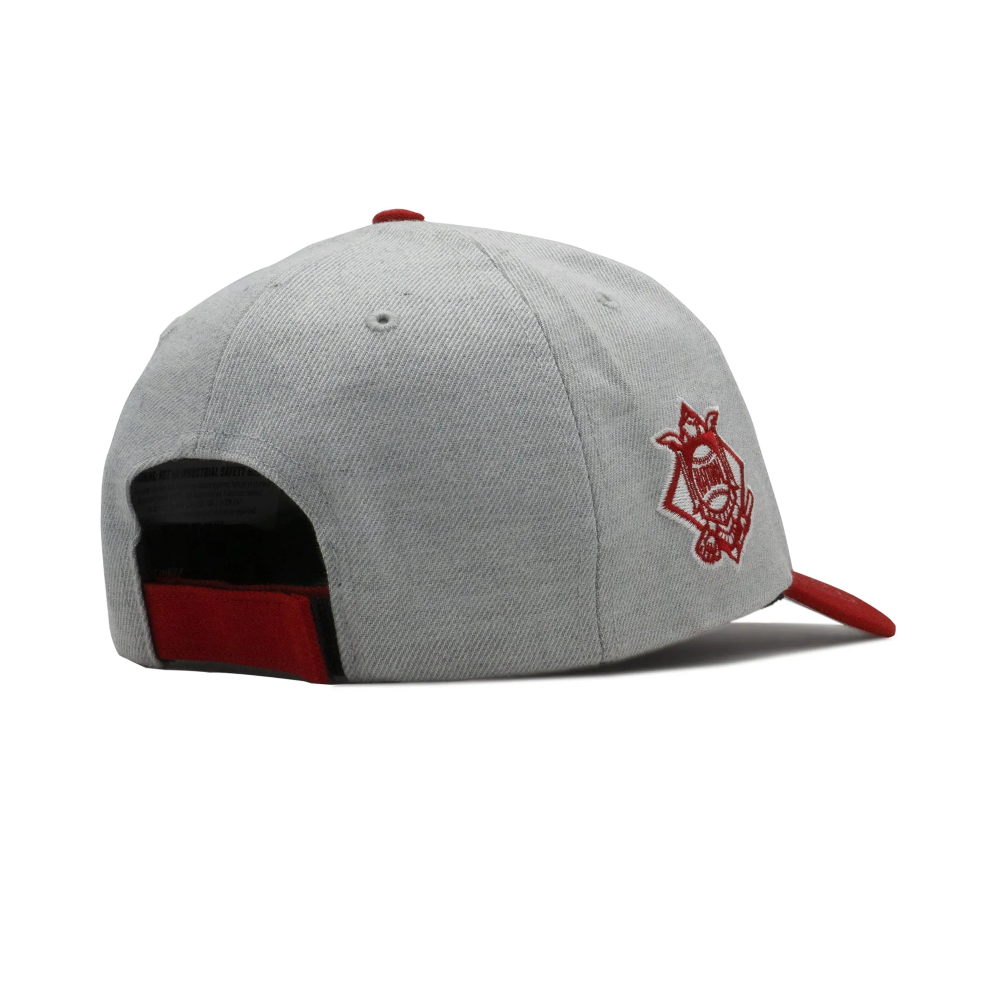 Men's 47 Brand Atlanta Braves Mvp Strapback - Red/Grey sold by Zulily product image thumbnail 3
