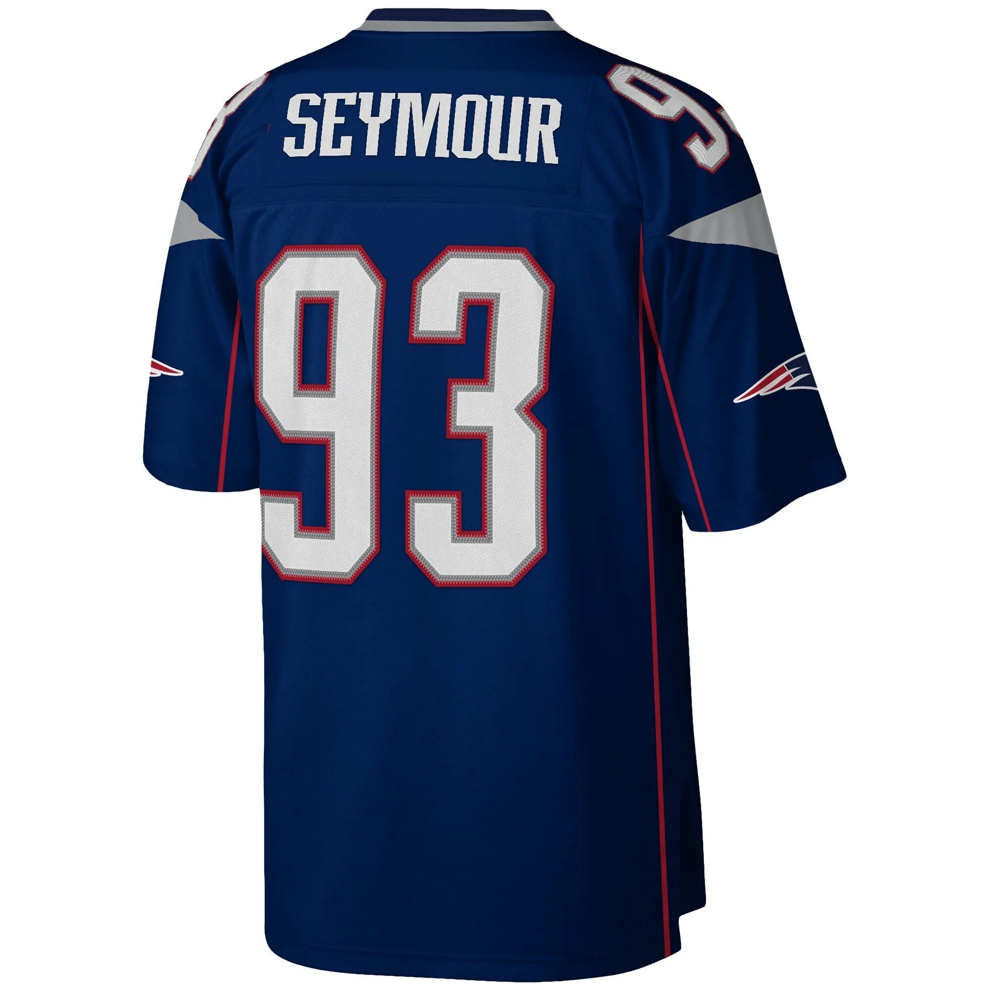 Men's Mitchell & Ness NFL Legacy Jersey Patriots 2003 Richard Seymour sold by Zulily product image thumbnail 3
