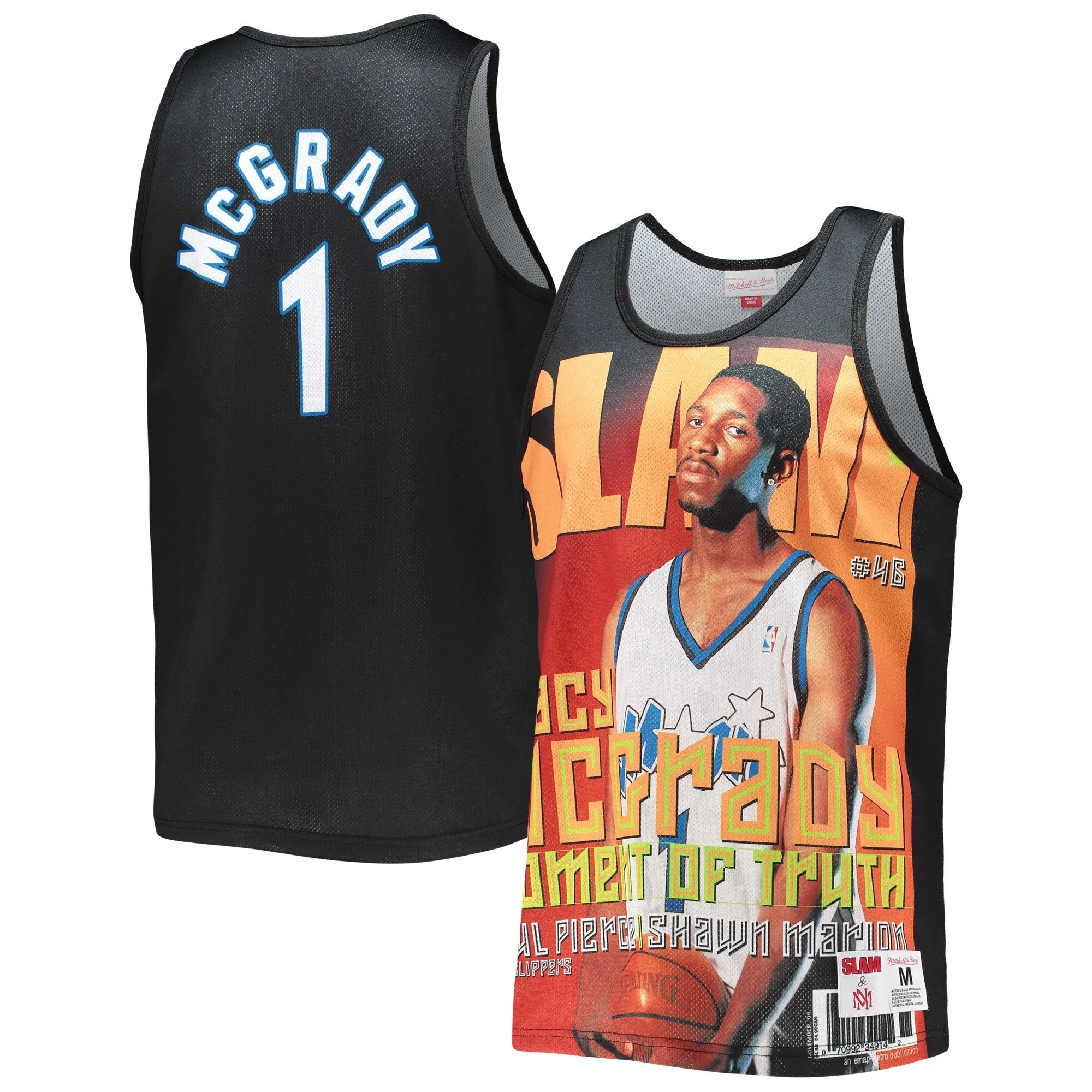 Men's Mitchell & Ness Slam Sublimated Tank Magic Tracy Mcgrady sold by Zulily