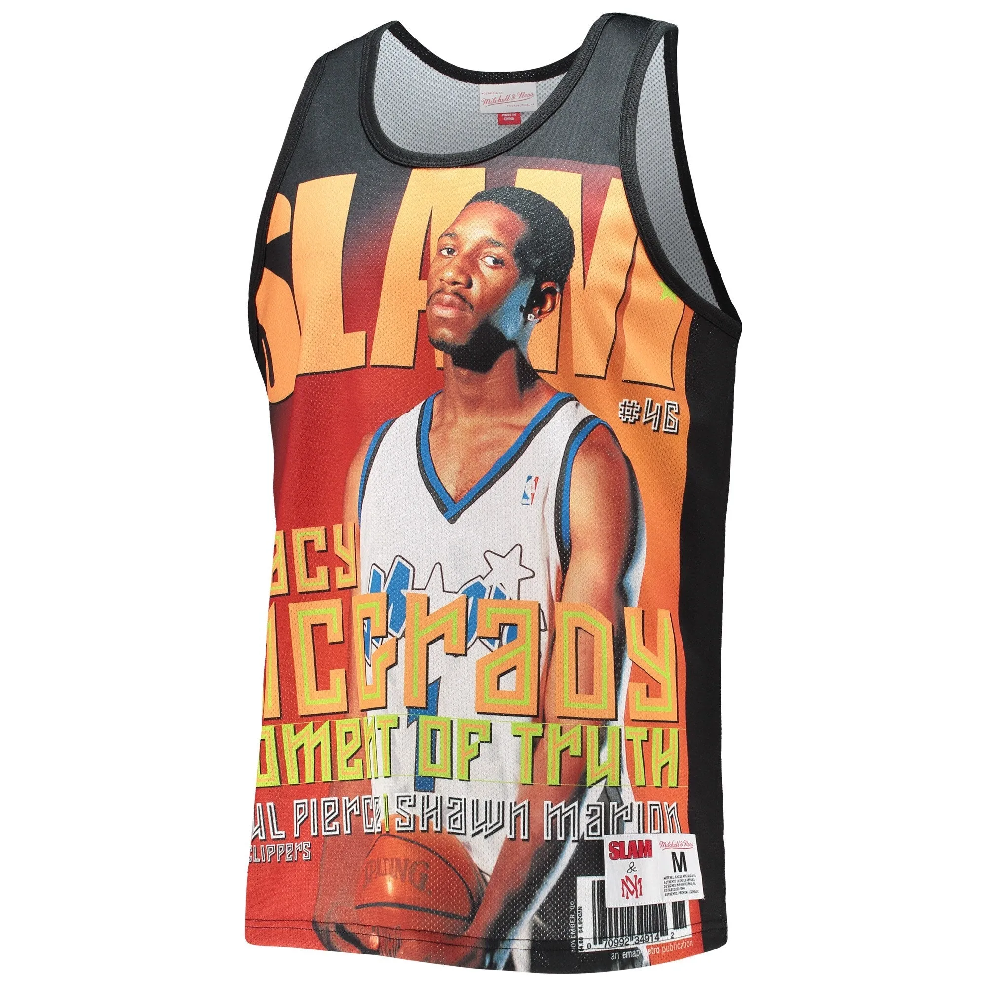 Men's Mitchell & Ness Slam Sublimated Tank Magic Tracy Mcgrady sold by Zulily product image thumbnail 2