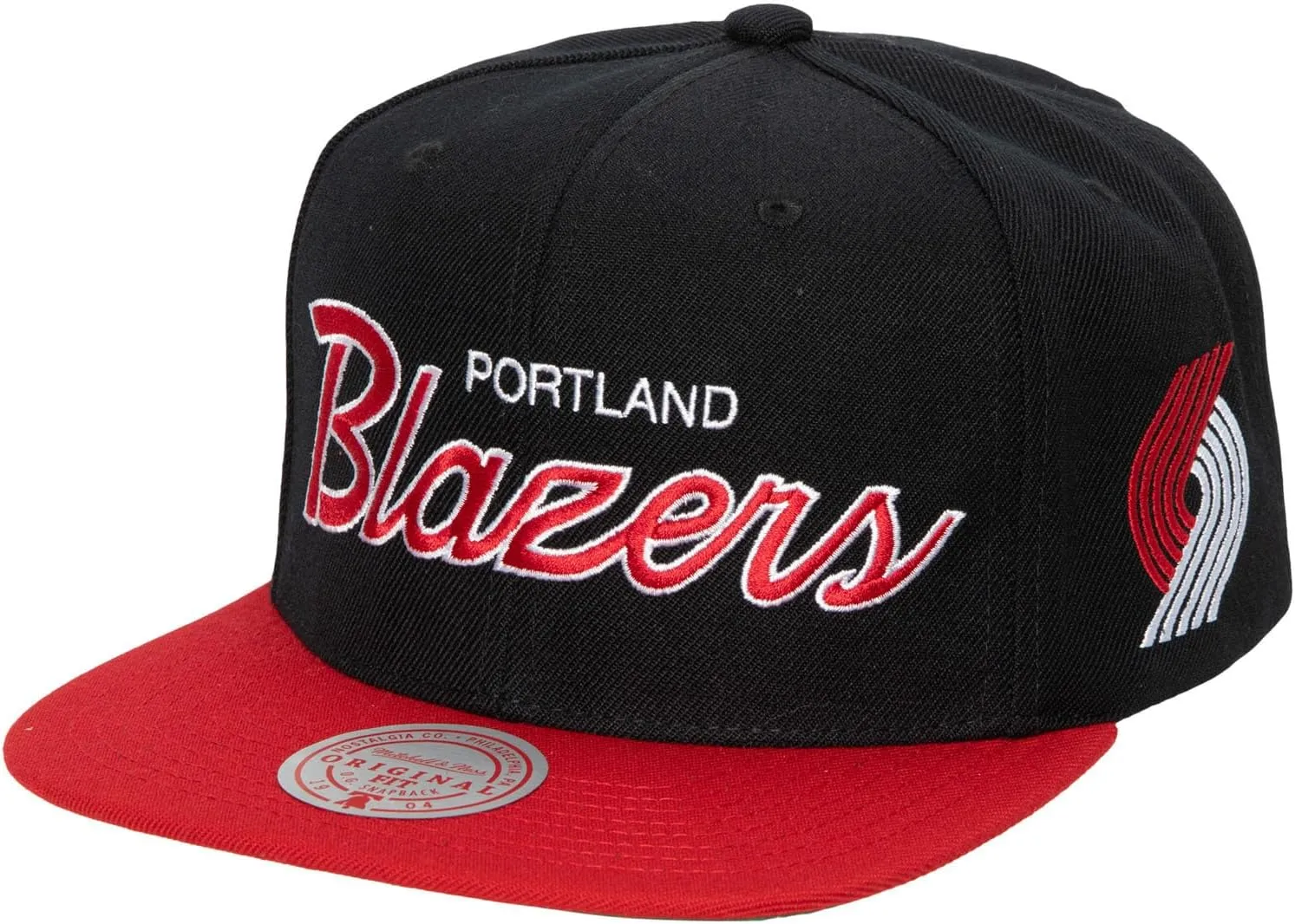 Men's Mitchell & Ness NBA Team Script 2.0 Snapback Hwc Trail Blazers sold by Zulily