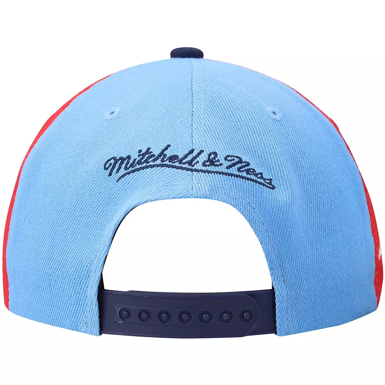 Men's Mitchell & Ness NBA On The Block Snapback Hwc Rockets - Light Blue-Navy sold by Zulily product image thumbnail 4