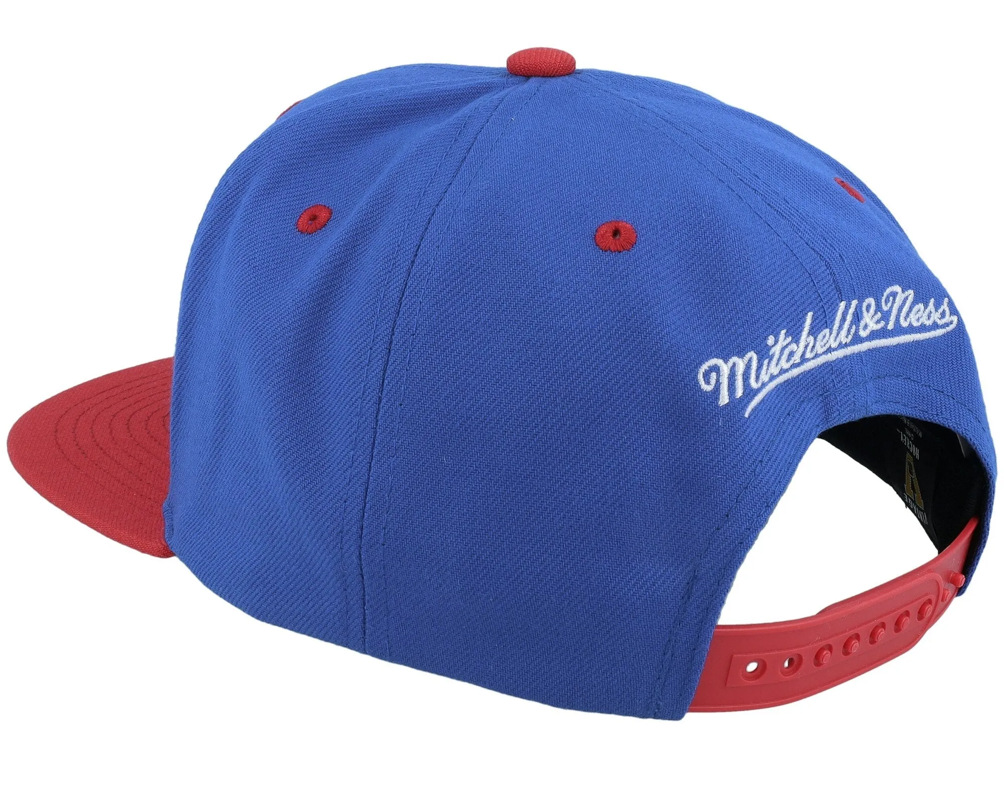 Men's Mitchell & Ness Nhl Transcript Snapback Vntg Rangers - Royal-Red sold by Zulily product image thumbnail 4