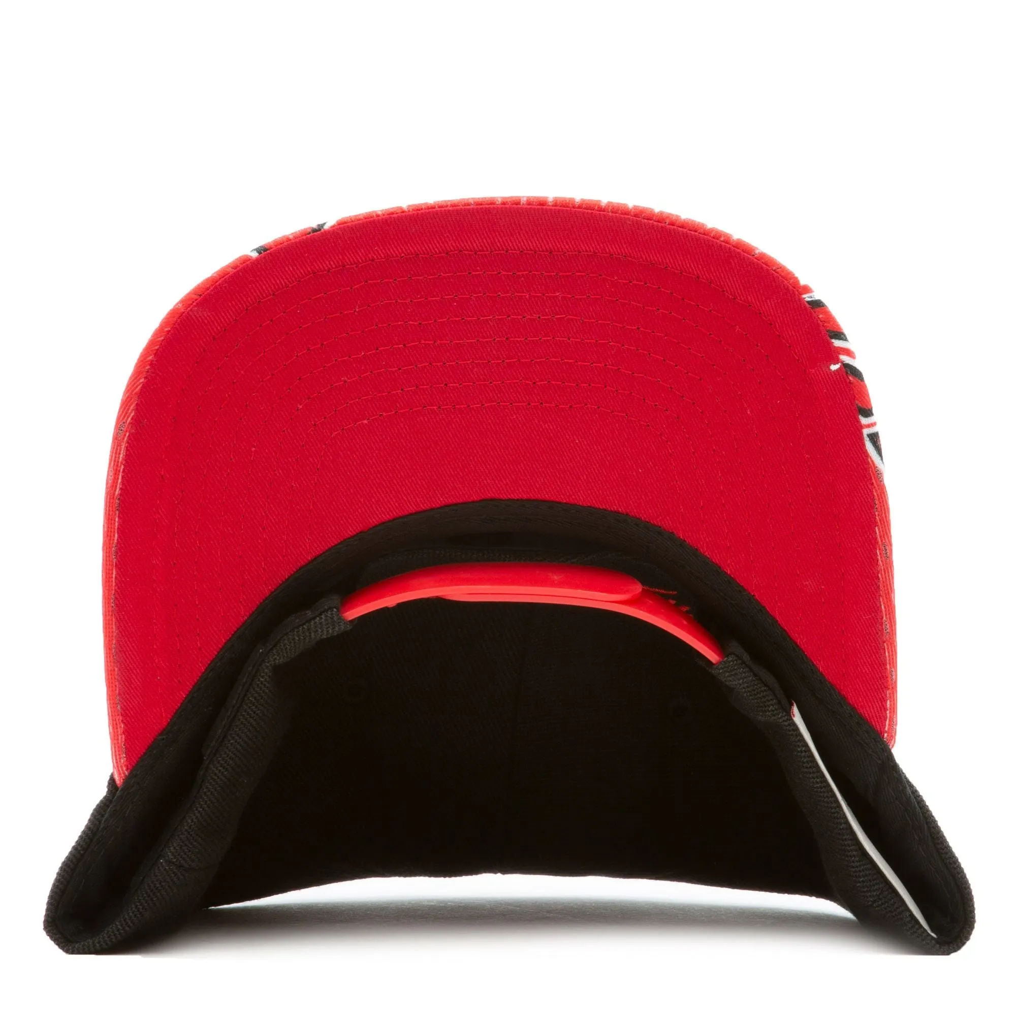 Men's Mitchell & Ness NBA Snapshot Snapback Bulls - Black-Red sold by Zulily product image thumbnail 4