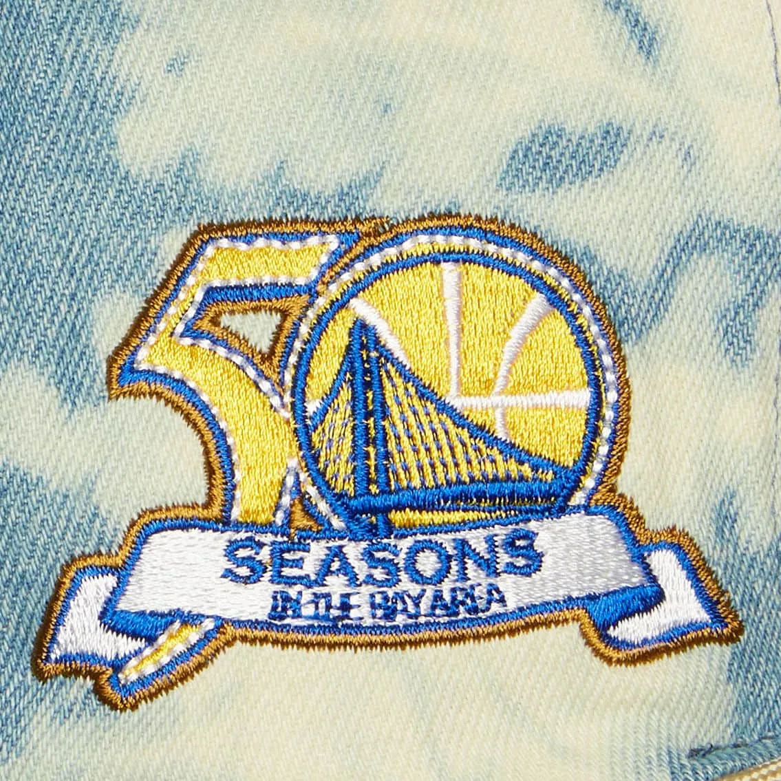 Men's Mitchell & Ness NBA Acid Wash Snapback Hwc Warriors sold by Zulily product image thumbnail 3