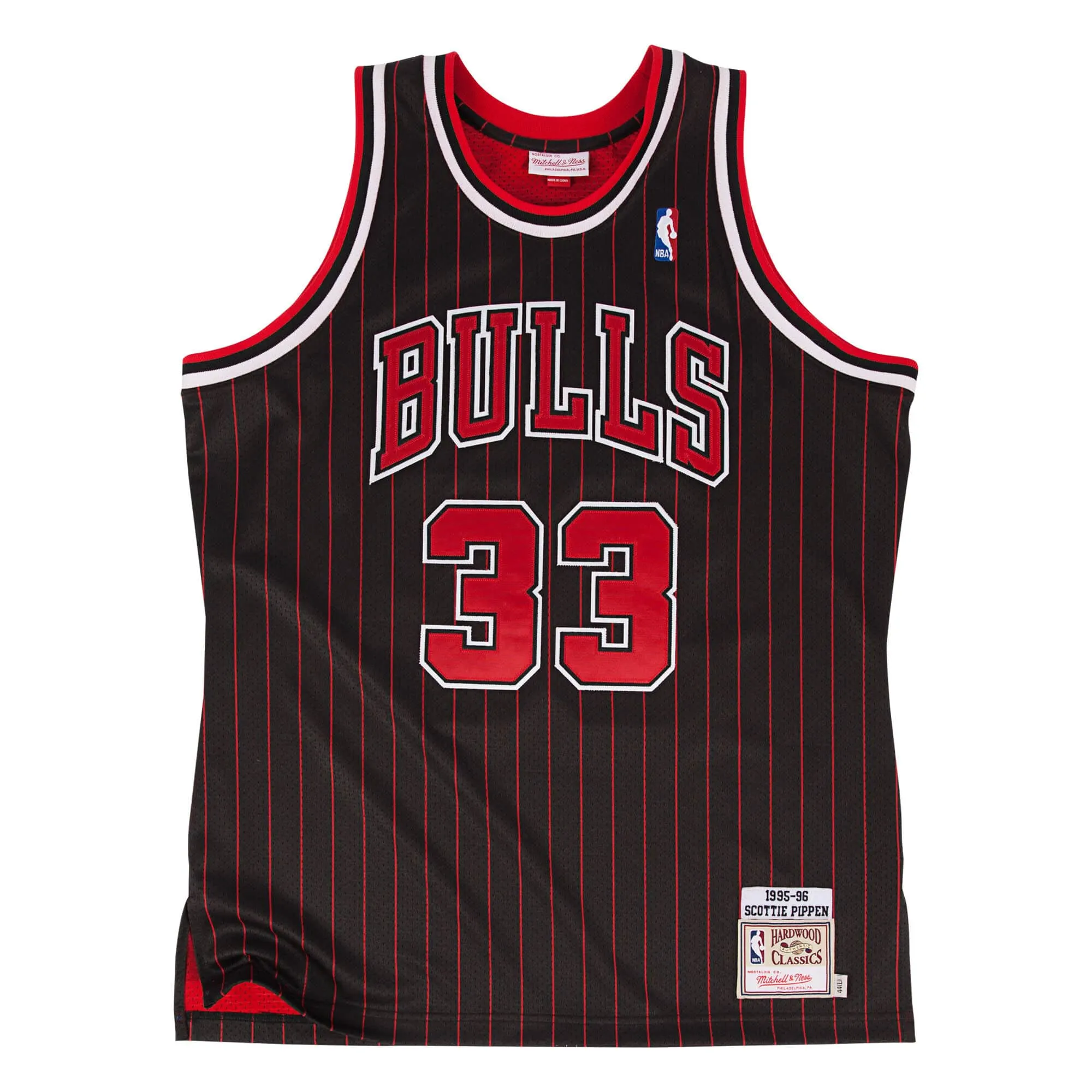 Mitchell & Ness NBA Authentic Jersey Chicago Bulls 1995 Scottie Pippen sold by Zulily