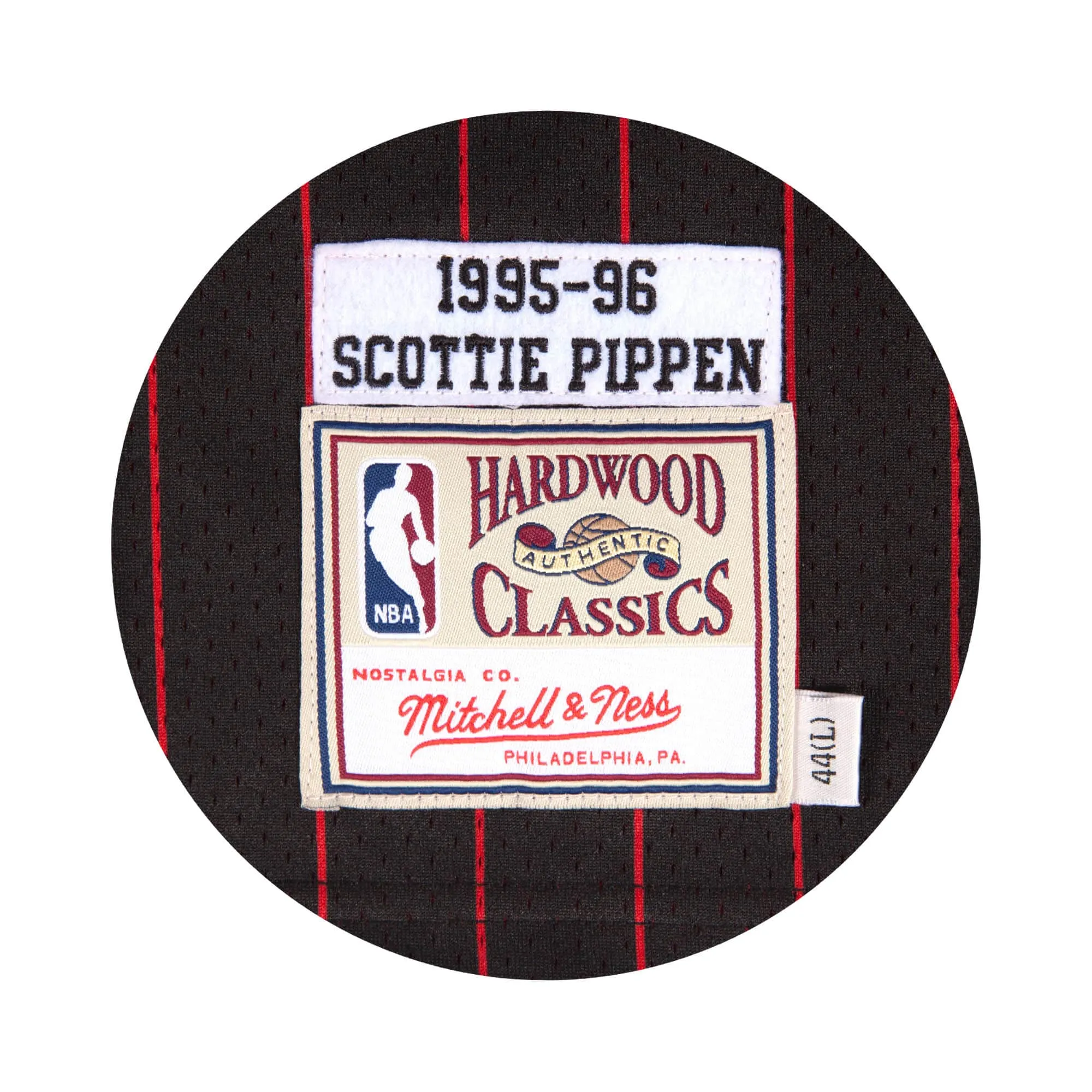 Mitchell & Ness NBA Authentic Jersey Chicago Bulls 1995 Scottie Pippen sold by Zulily product image thumbnail 3
