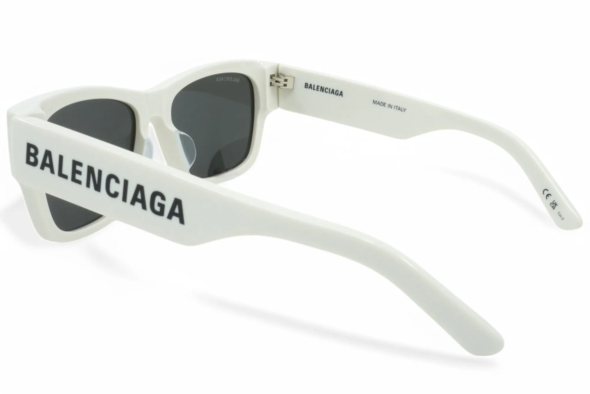 Unisex Balenciaga Square Sunglasses - White sold by Zulily product image thumbnail 5