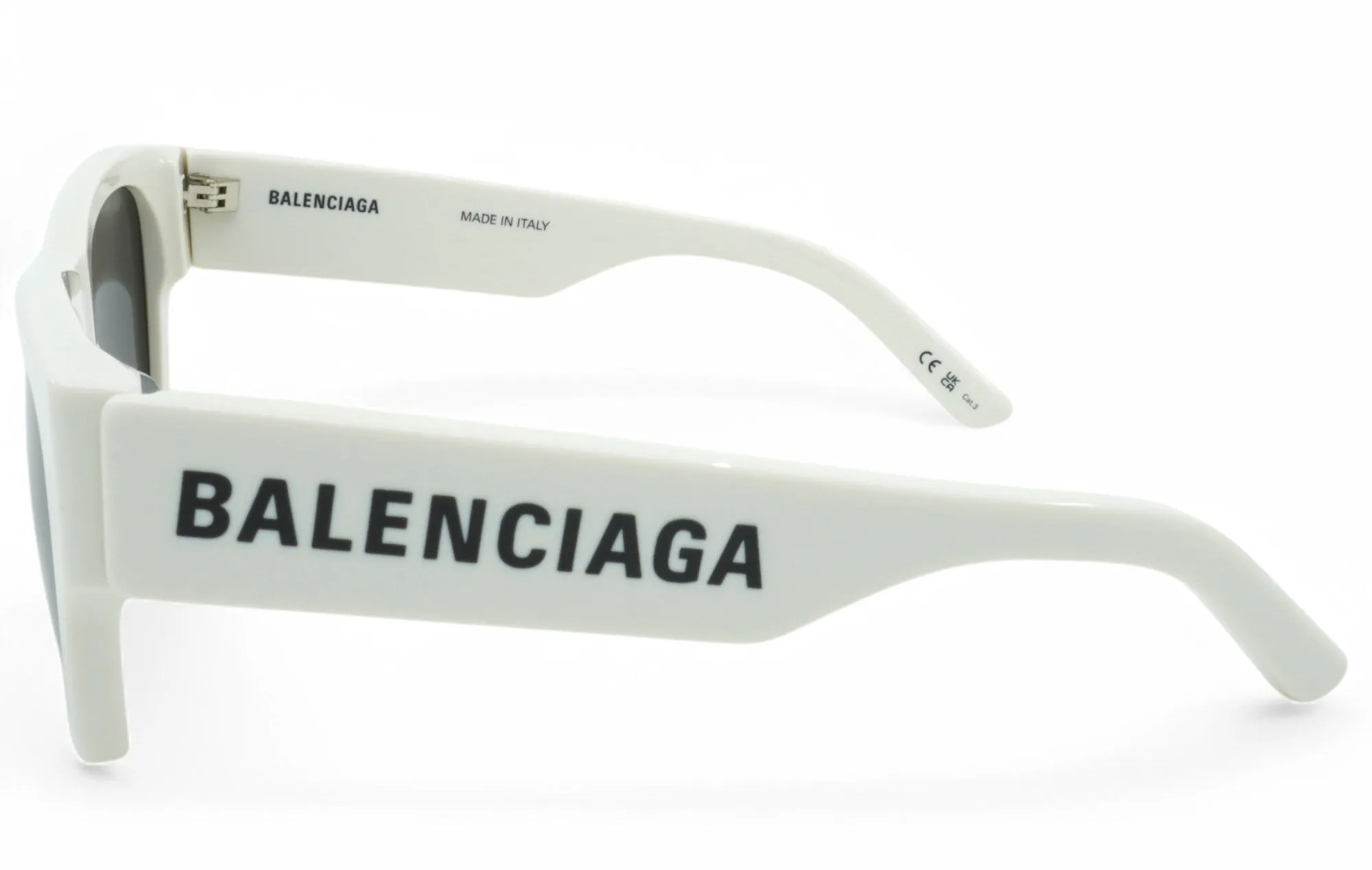 Unisex Balenciaga Square Sunglasses - White sold by Zulily product image thumbnail 4