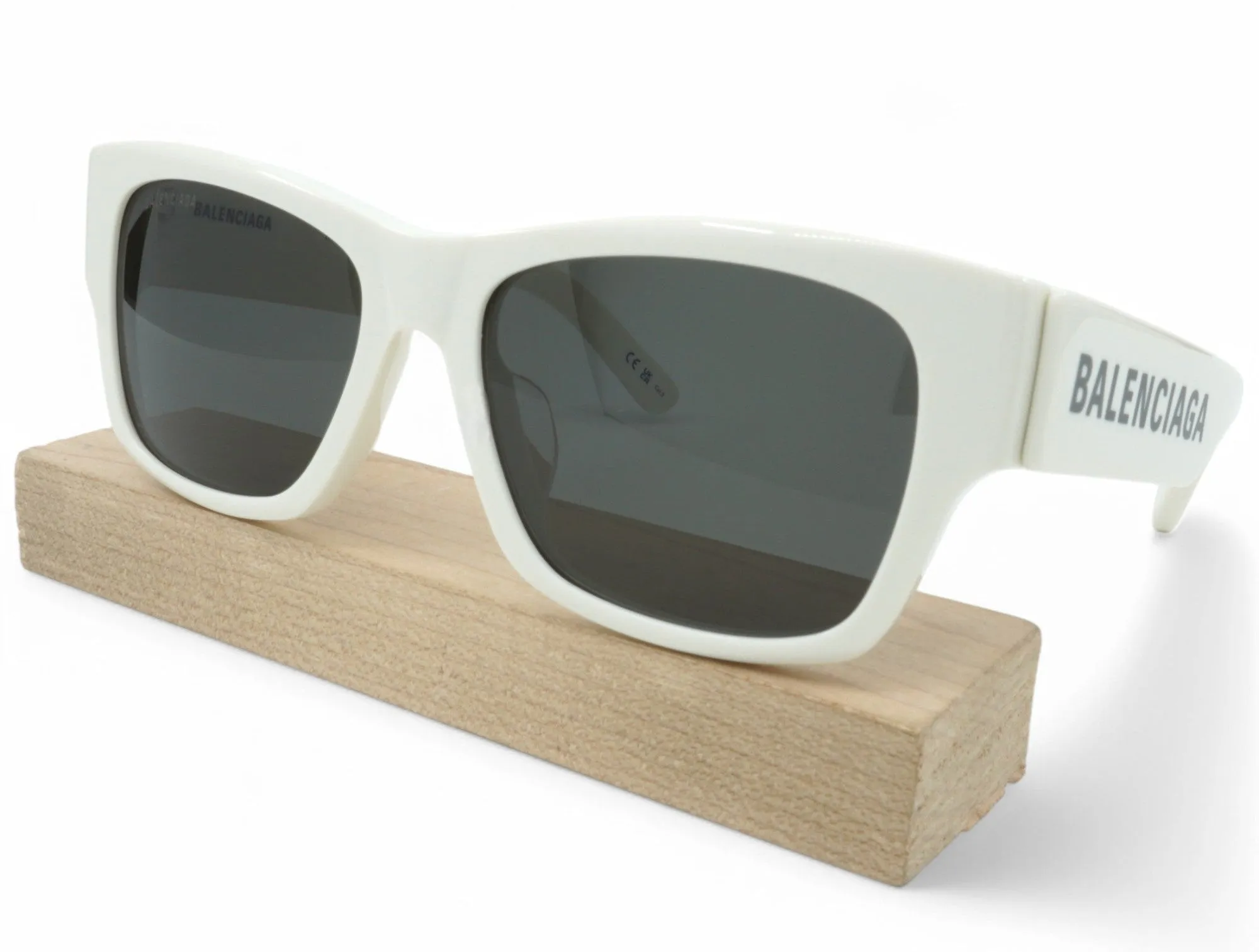 Unisex Balenciaga Square Sunglasses - White sold by Zulily