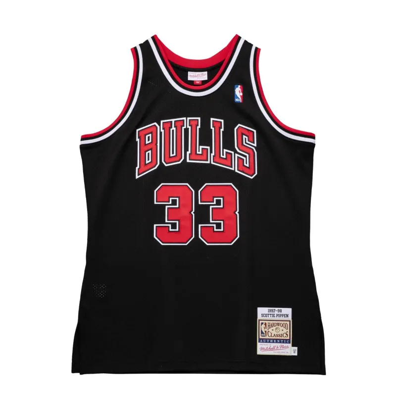 Men's Mitchell & Ness Authentic Alternate Jersey Bulls 1997 Scottie Pippen sold by Zulily