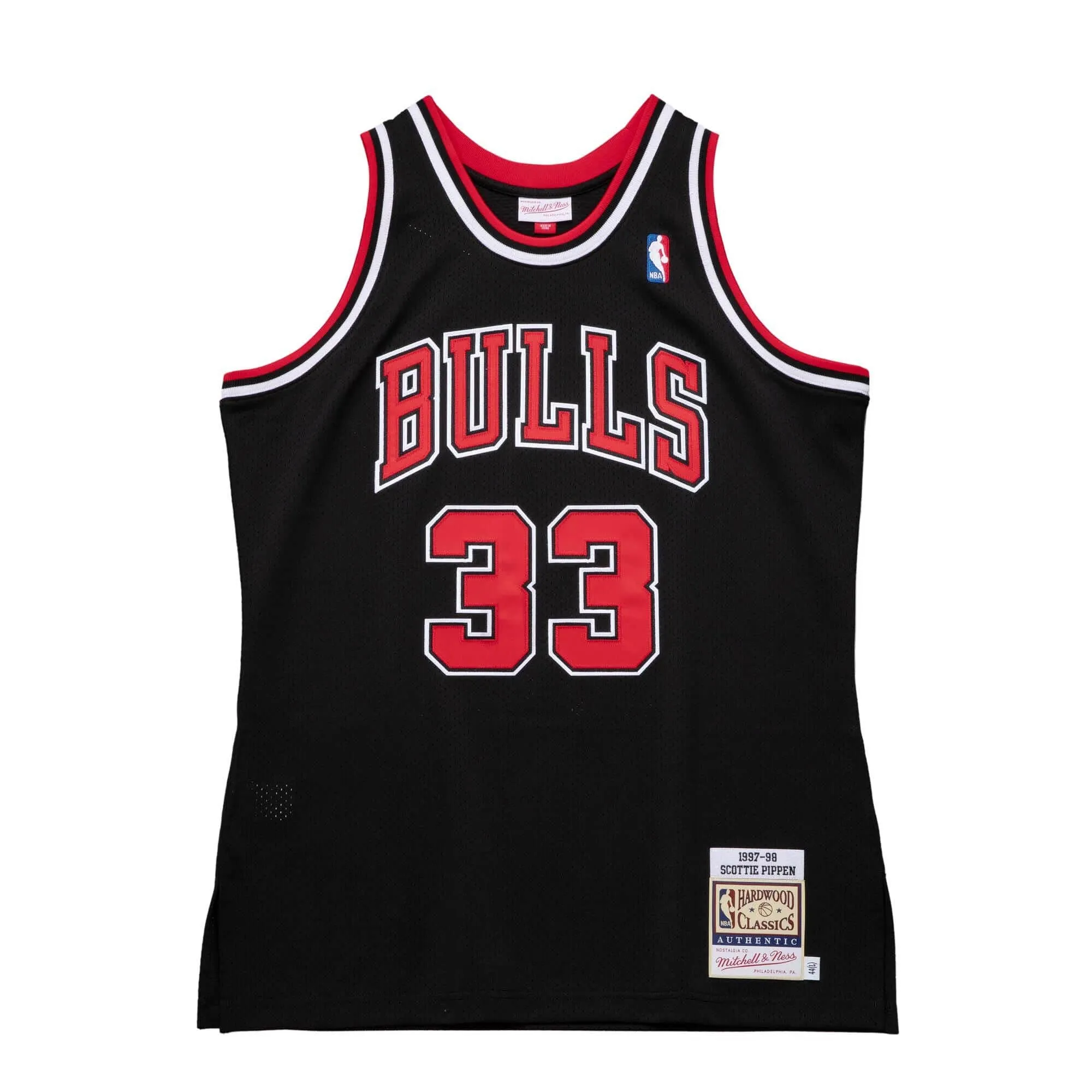 Men's Mitchell & Ness Authentic Alternate Jersey Bulls 1997 Scottie Pippen sold by Zulily