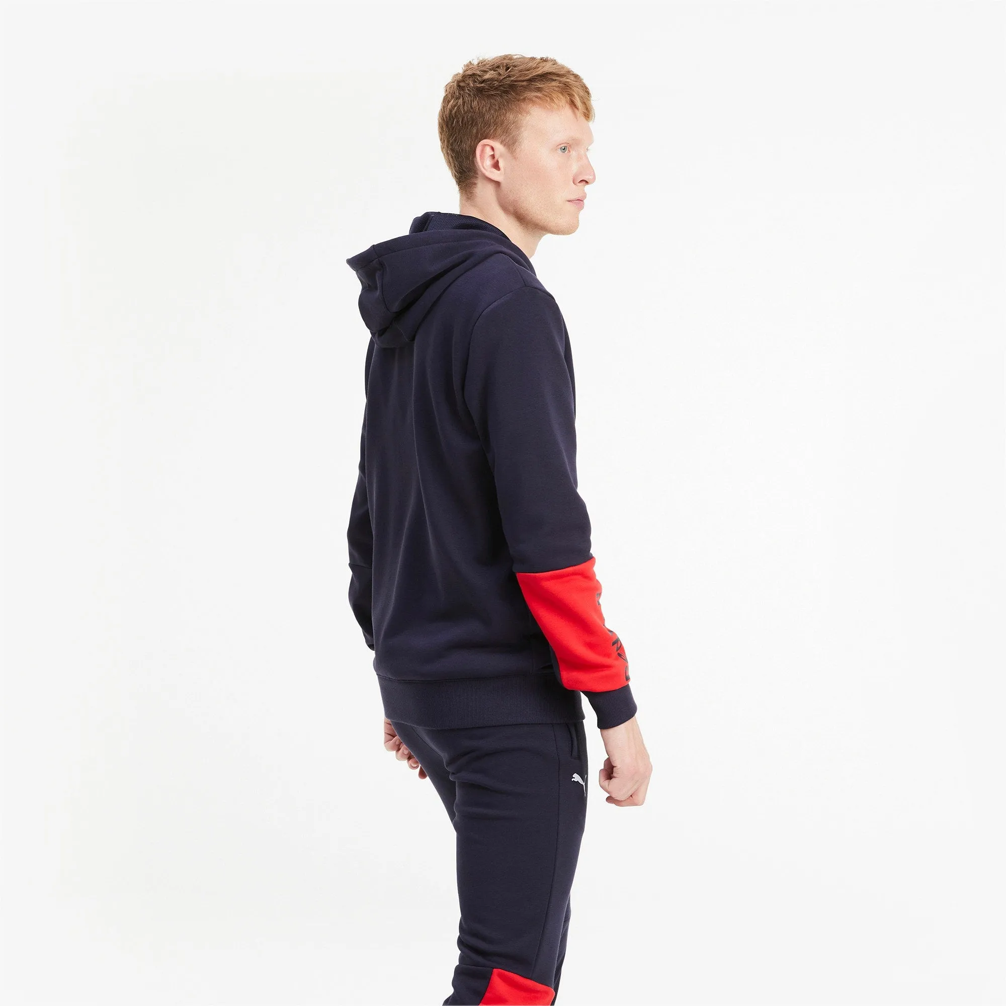 Men's Puma Rbr Red Bull Racing Logo Hooded Sweat Jacket sold by Zulily product image thumbnail 2