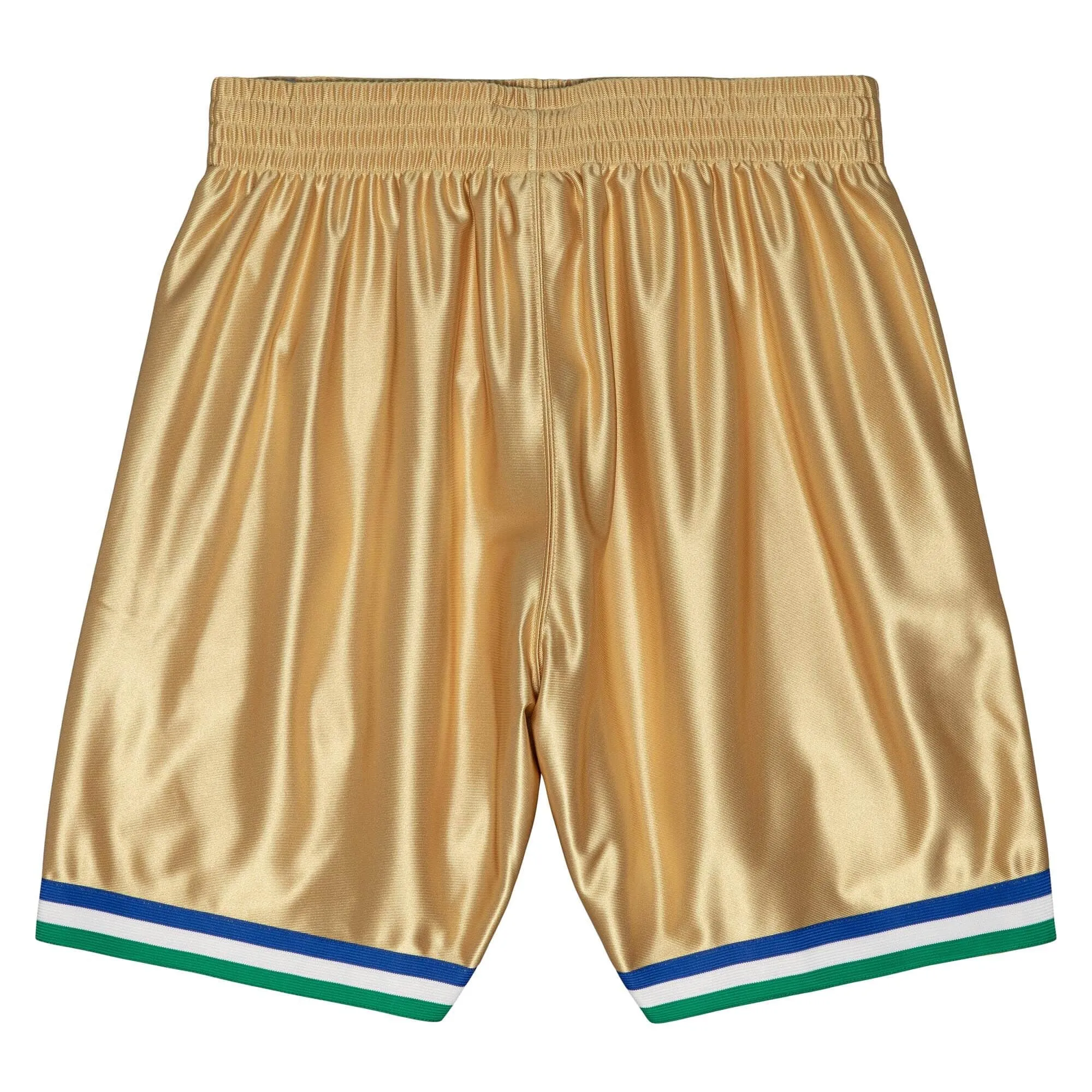 Mitchell & Ness NBA 75Th Gold Swingman Shorts Dallas Mavericks 1998 sold by Zulily product image thumbnail 2