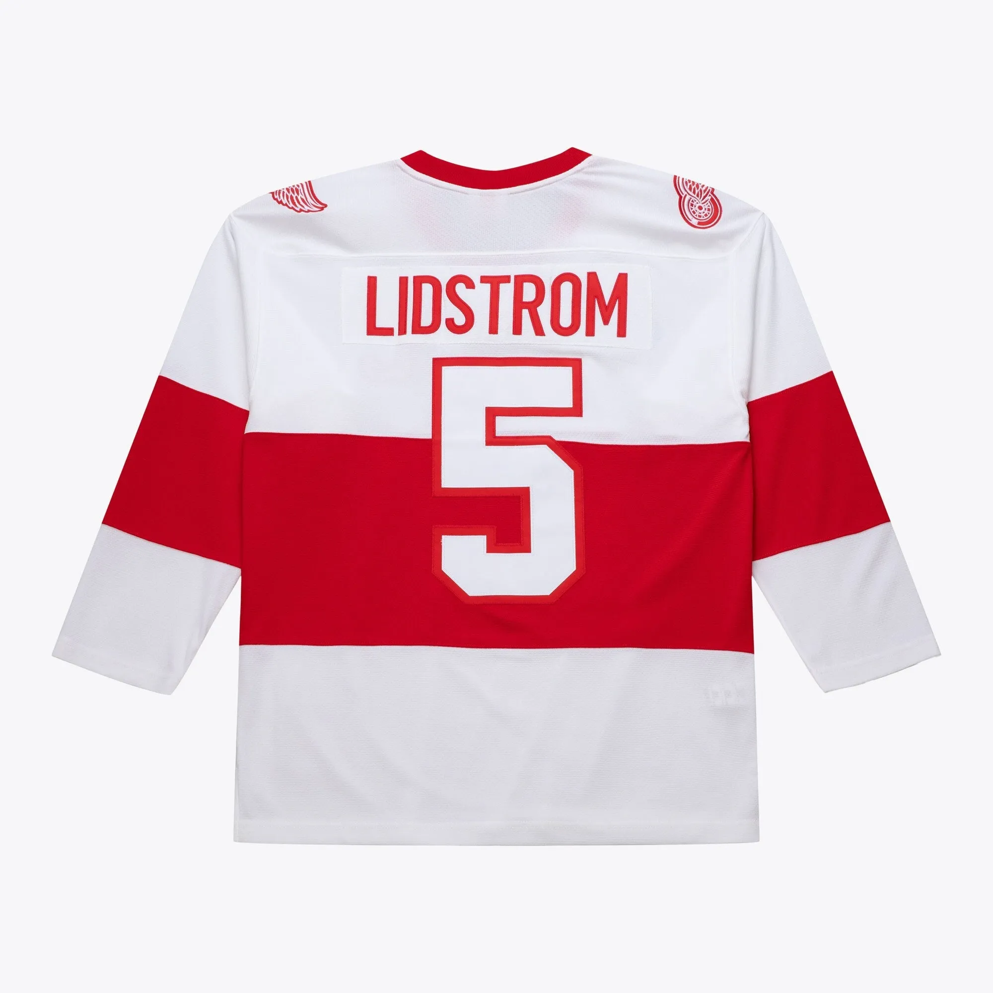 Men's Mitchell & Ness Nhl White Jersey Red Wings 2008 Nicklas Lidstrom sold by Zulily product image thumbnail 2