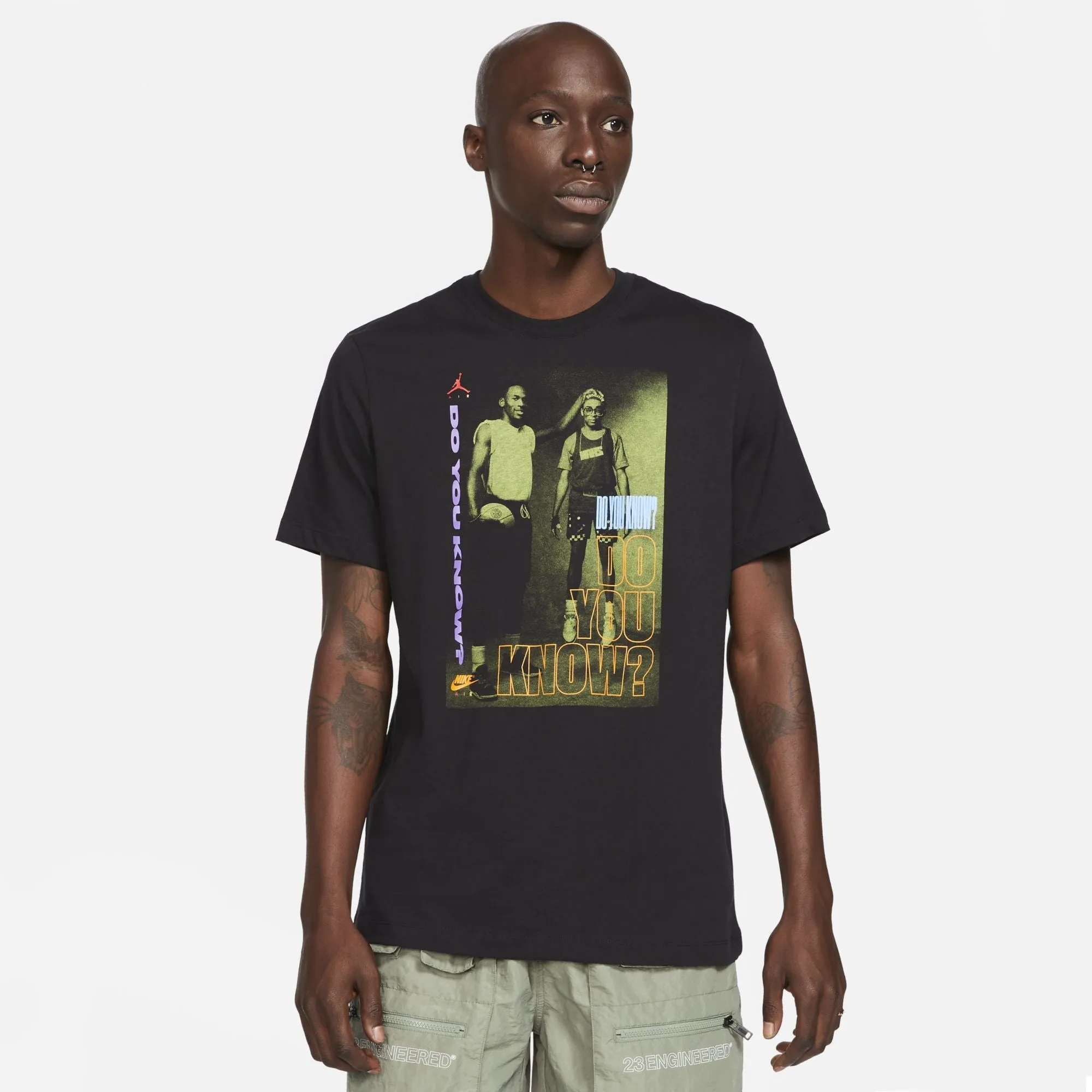 Men's Air Jordan Retro 3 Graphic "Do You Know" T-Shirt sold by Zulily