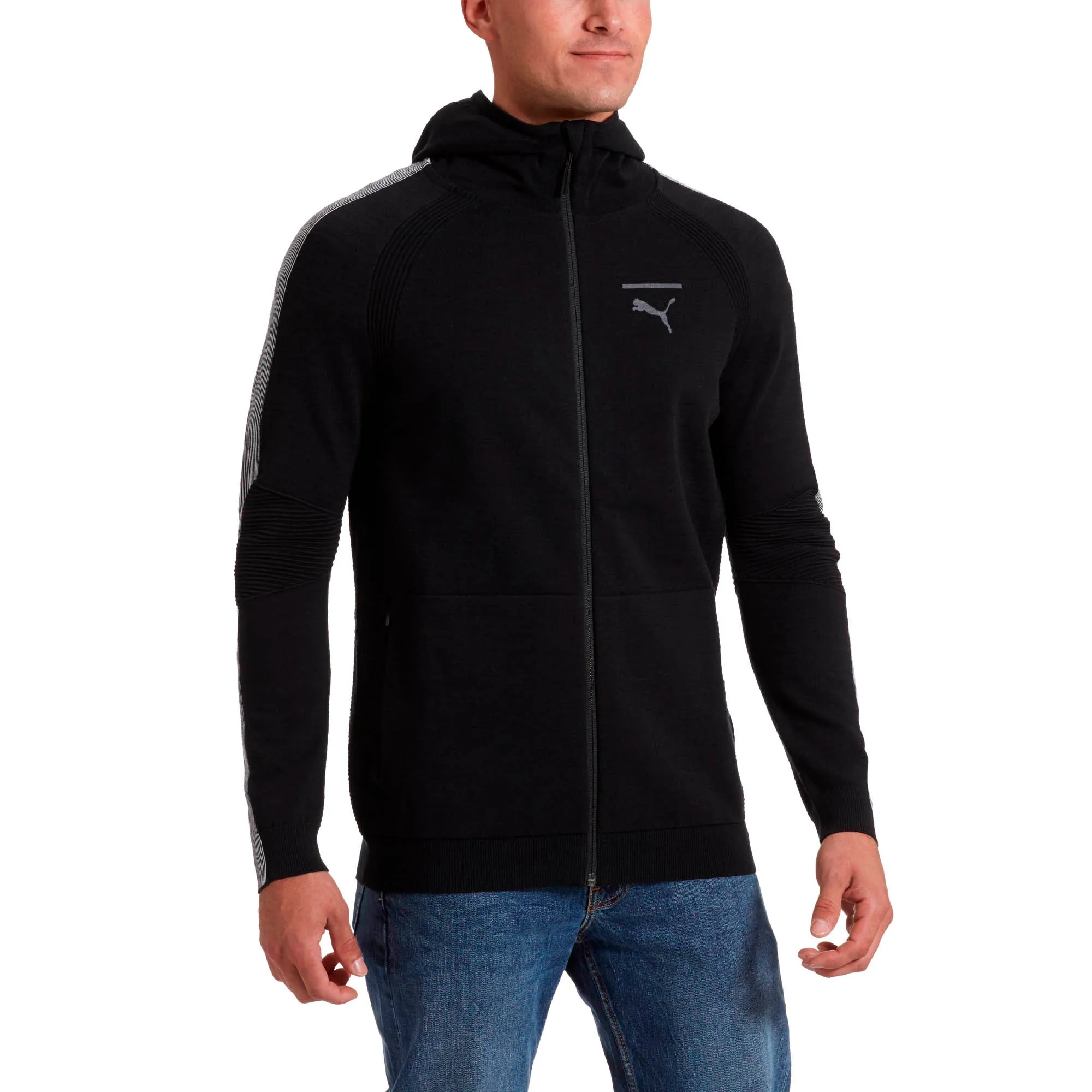 Men's Puma Evoknit Move Full Zip Hoody sold by Zulily