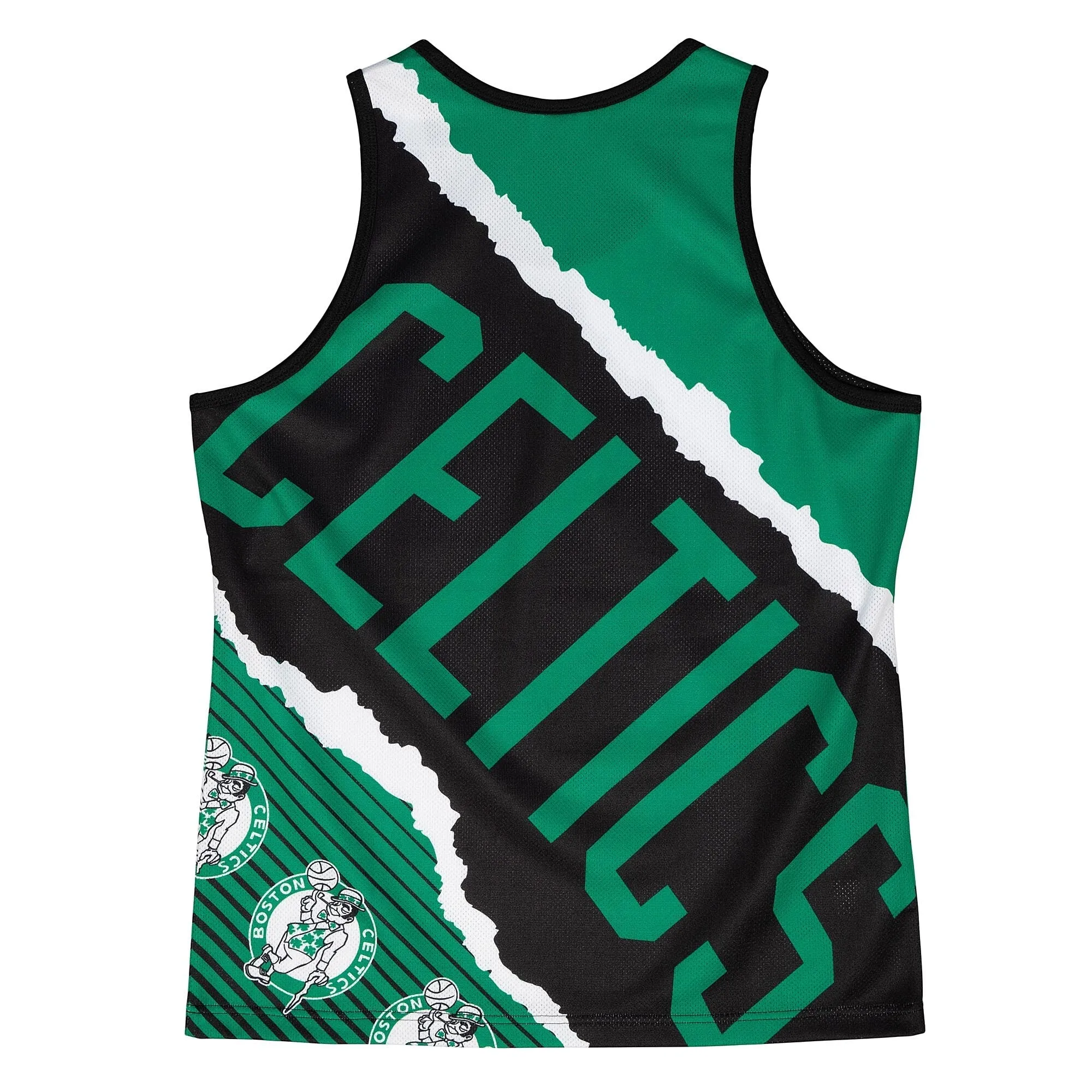 Men's Mitchell & Ness Jumbotron 2.0 Sublimated Tank Celtics sold by Zulily product image thumbnail 3