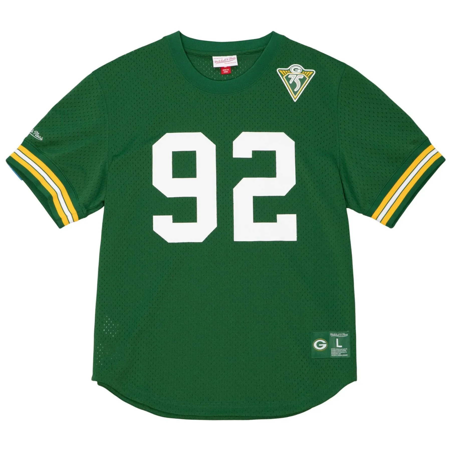 Men's Mitchell & Ness NFL N&N Mesh Crewneck Packers 1994 Reggie White sold by Zulily