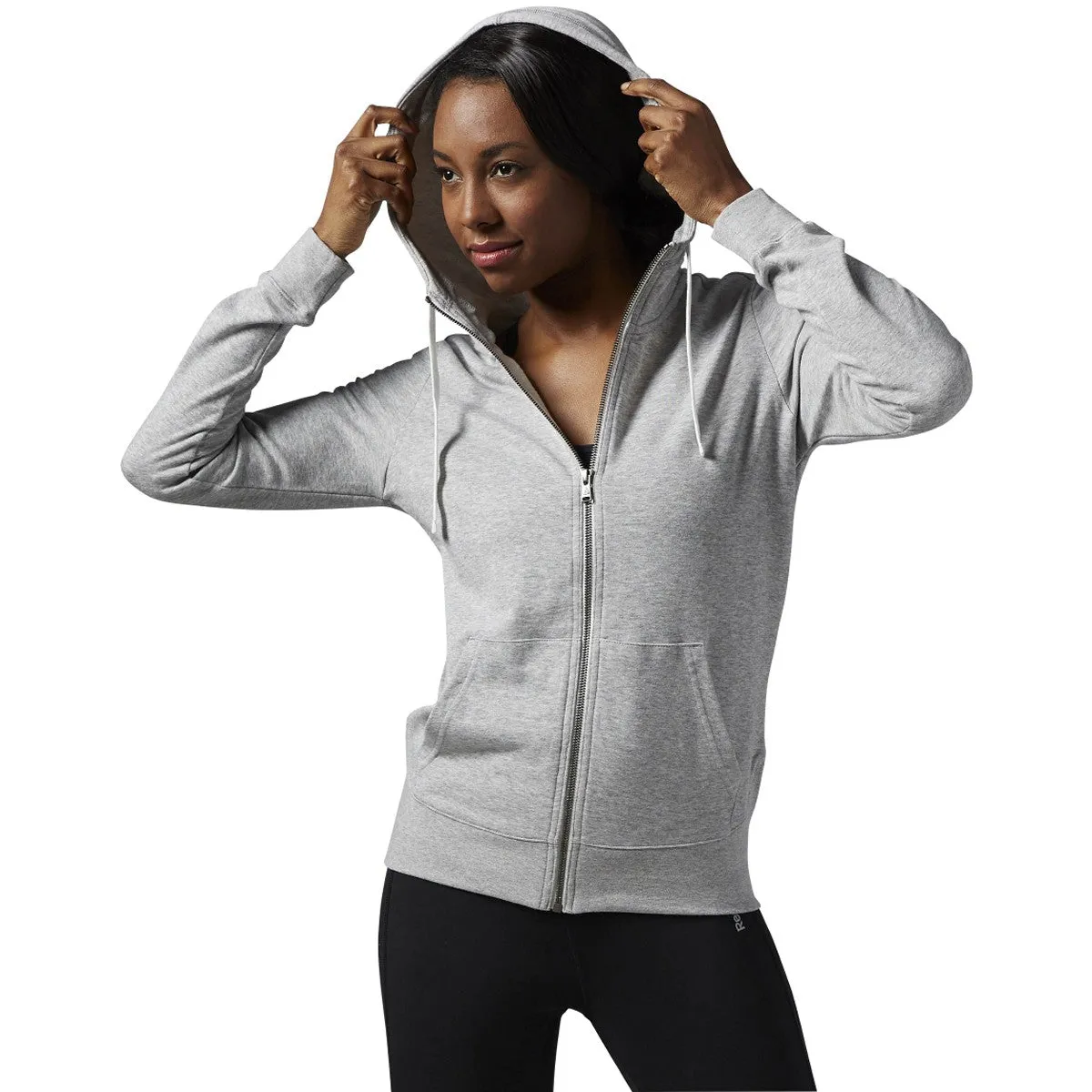 Women's Reebok Elements French Terry Full Zip Hoodie sold by Zulily