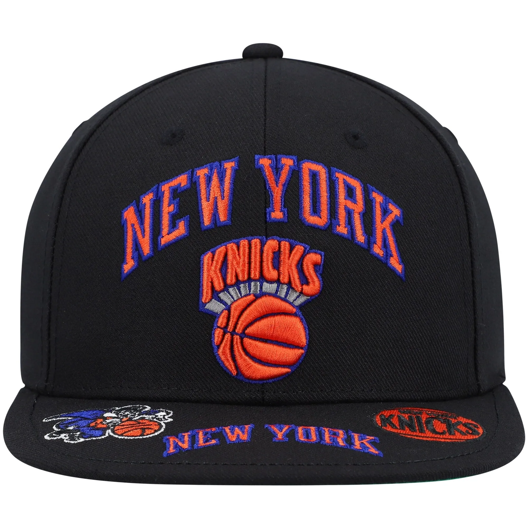 Men's Mitchell & Ness NBA Front Loaded Snapback Hwc Knicks - Black sold by Zulily product image thumbnail 2