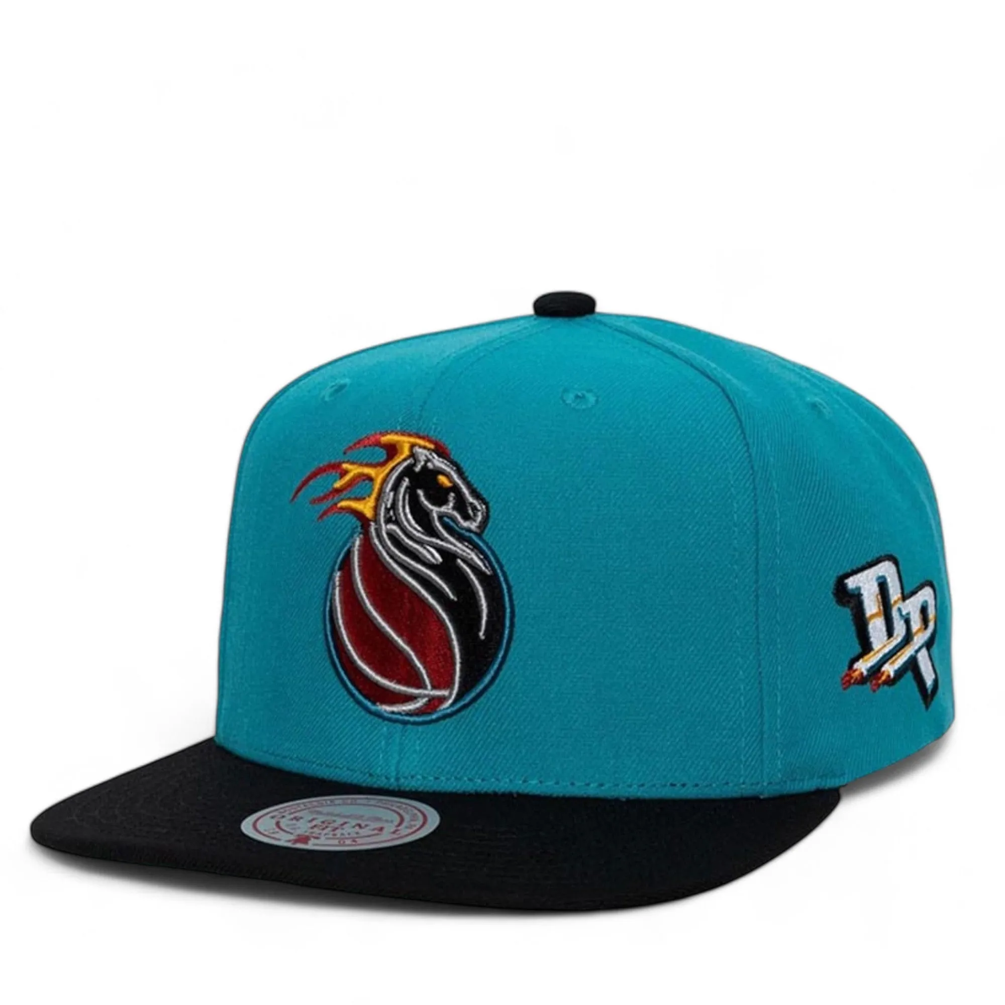 Men's Mitchell & Ness NBA Team Origins Snapback Hwc Pistons - Teal sold by Zulily