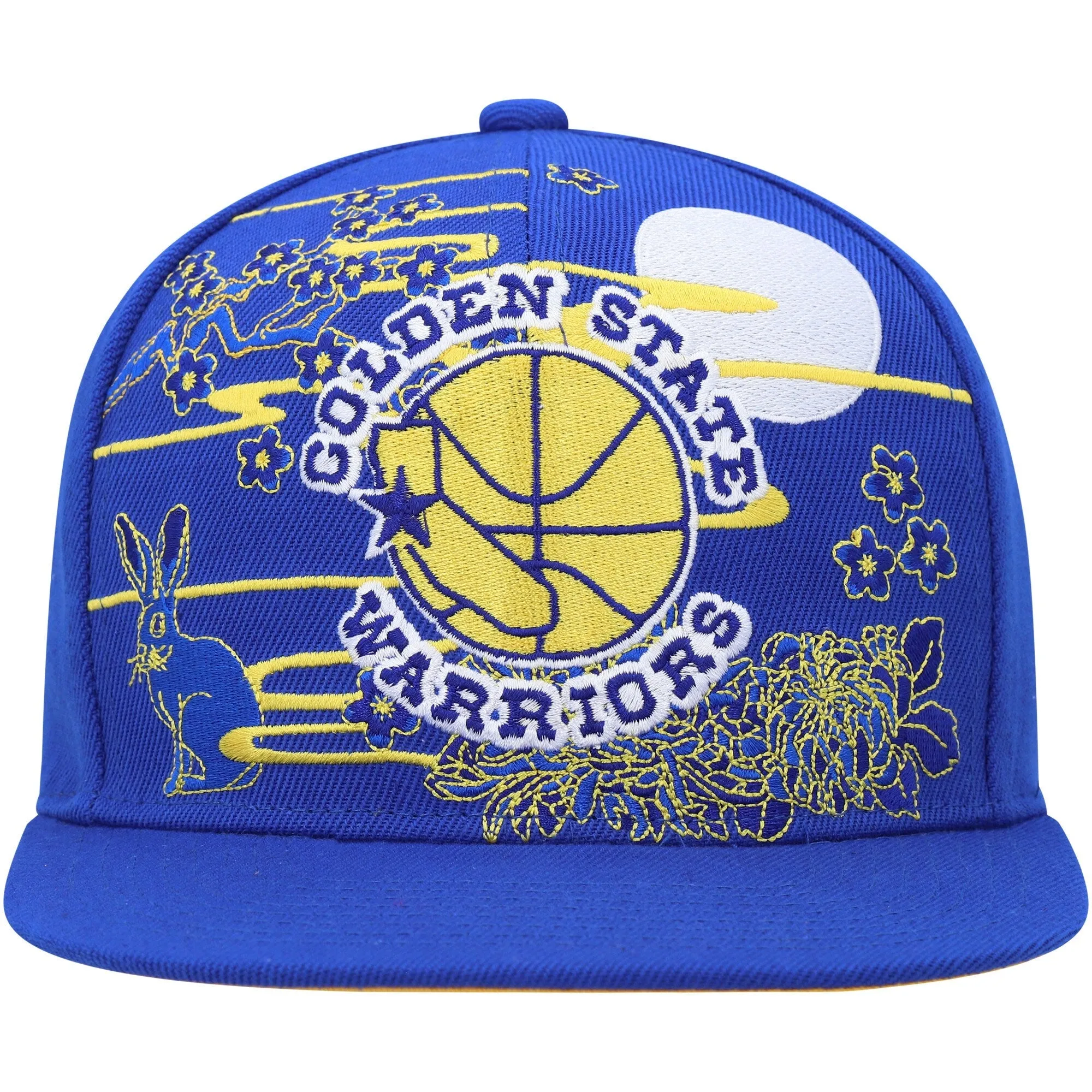 Men's Mitchell & Ness NBA Ah Snapback Hwc Warriors - Blue sold by Zulily product image thumbnail 2