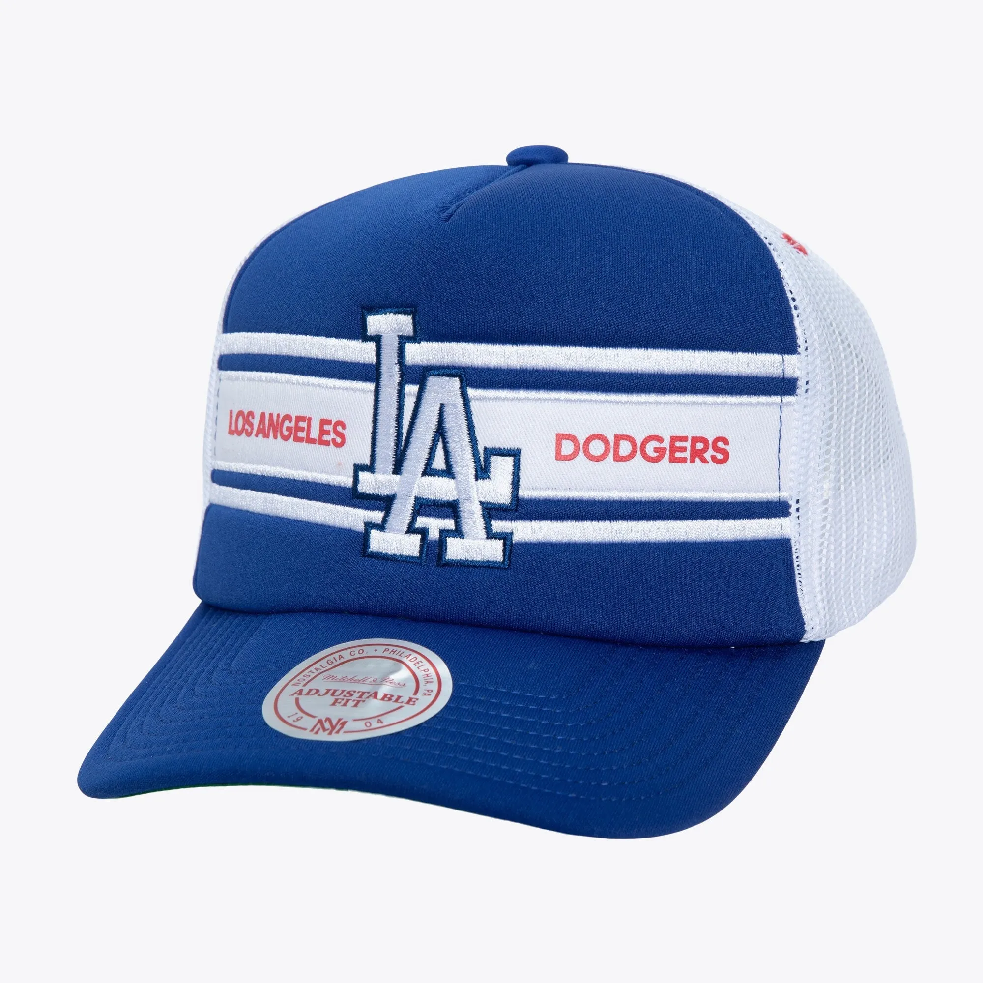 Men's Mitchell & Ness MLB Sideline Trucker Dodgers sold by Zulily