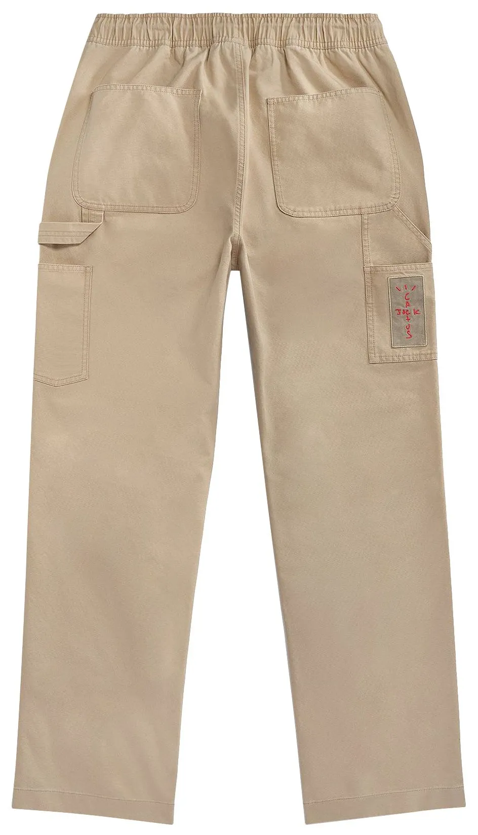 Men's Air Jordan X Travis Scott Cactus Jack Canvas Pants 'Desert Khaki' sold by Zulily product image thumbnail 2