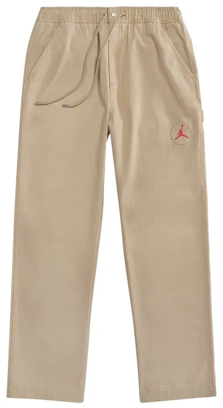 Men's Air Jordan X Travis Scott Cactus Jack Canvas Pants 'Desert Khaki' sold by Zulily