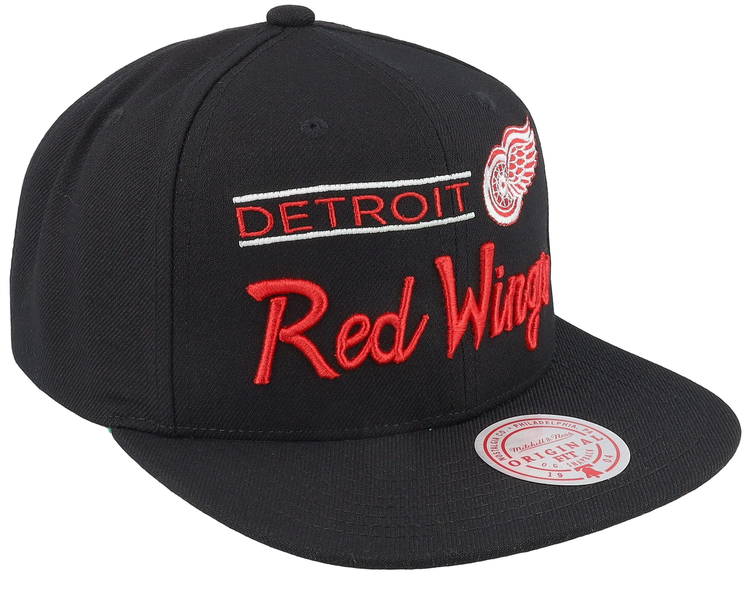 Men's Mitchell & Ness Nhl Retro Lock Up Snapback Red Wings sold by Zulily product image thumbnail 2