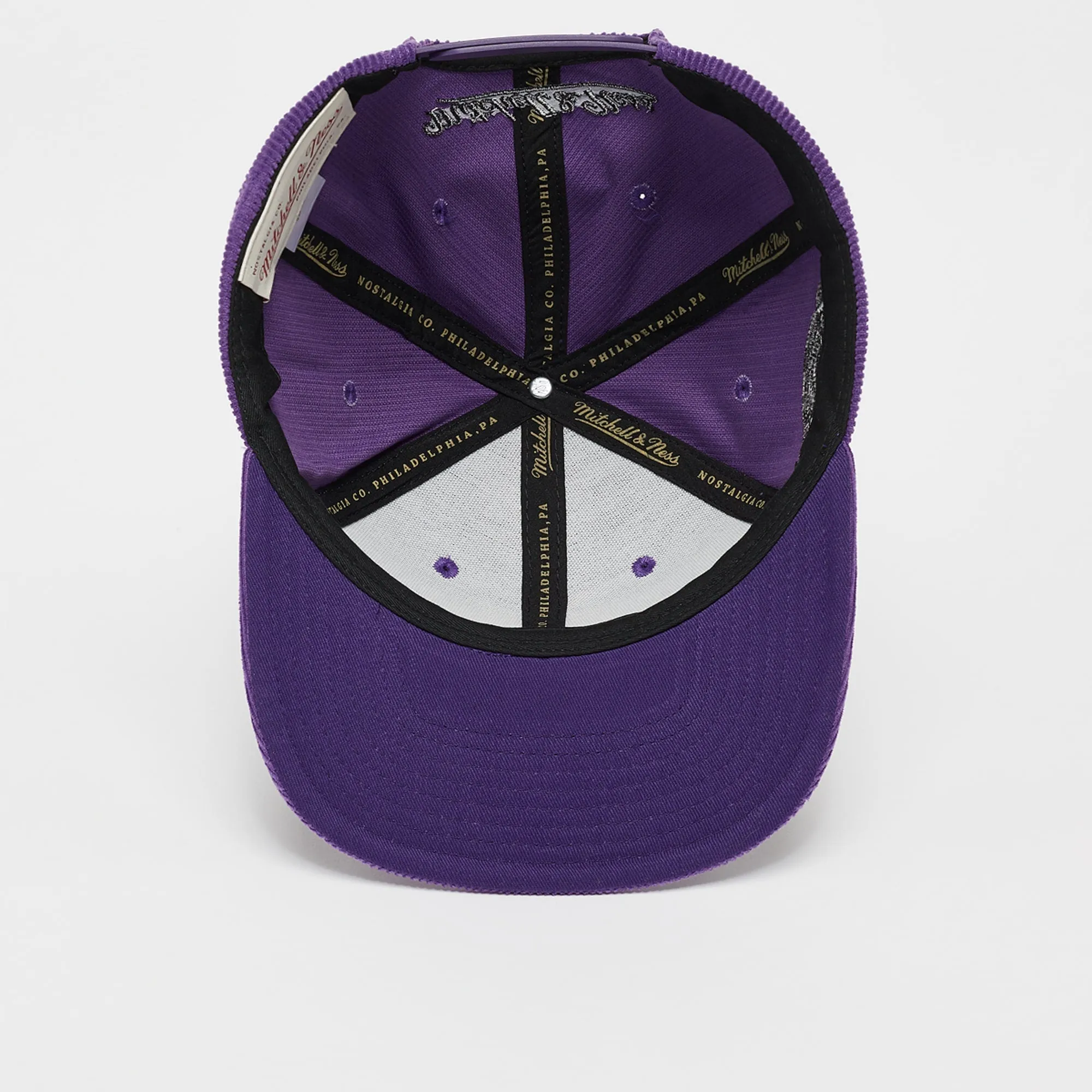 Men's Mitchell & Ness NBA Cord Snapback Lakers sold by Zulily product image thumbnail 5