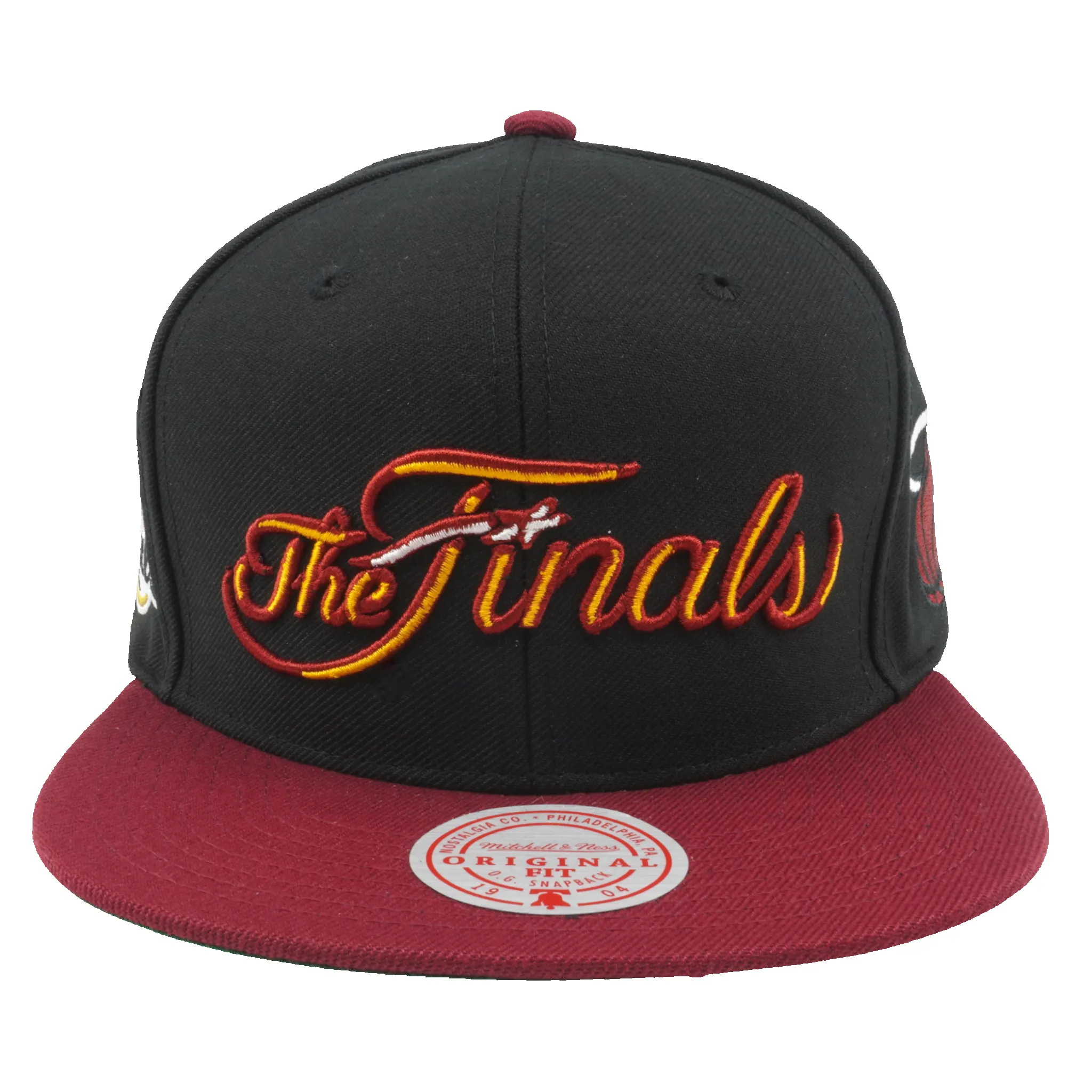 Men's Mitchell & Ness NBA The Finals Snapback Heat - Black-Red sold by Zulily product image thumbnail 2