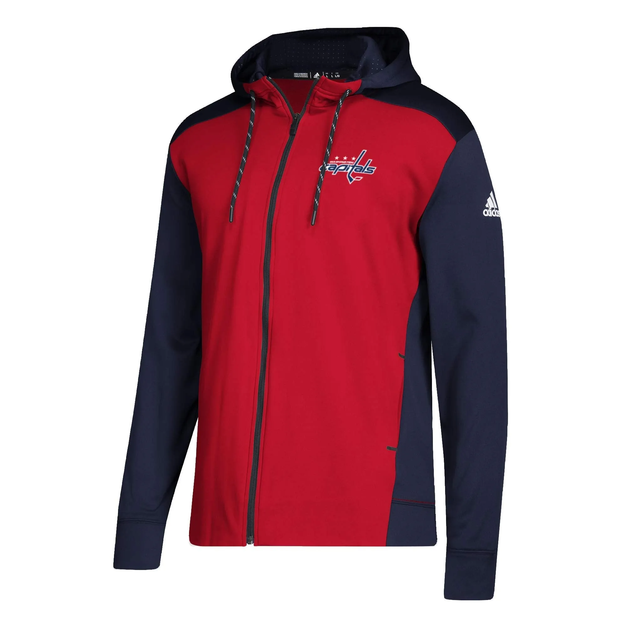 Men's adidas Nhl Washington Capitals Full Zip Hoodie sold by Zulily