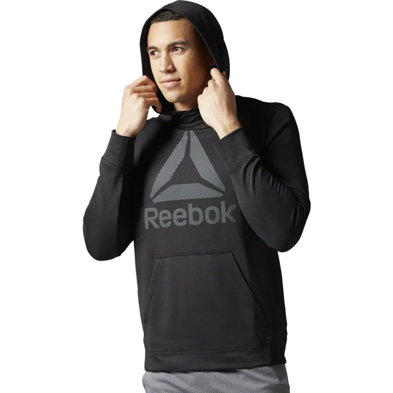 Men's Reebok Workout Ready Fleece Pullover Hoodie sold by Zulily