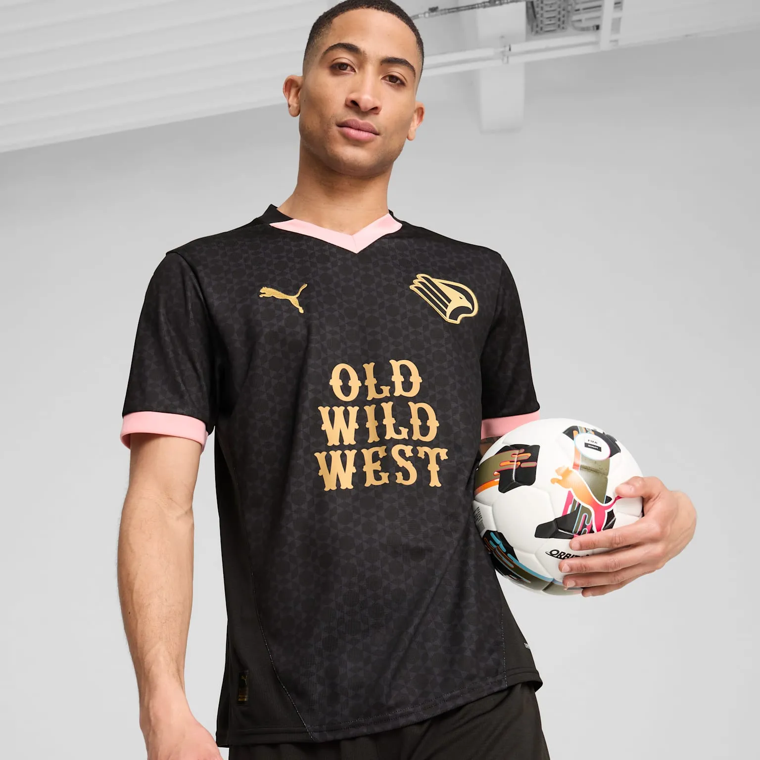 Men's Puma Palermo Away Jersey Replica sold by Zulily product image thumbnail 3