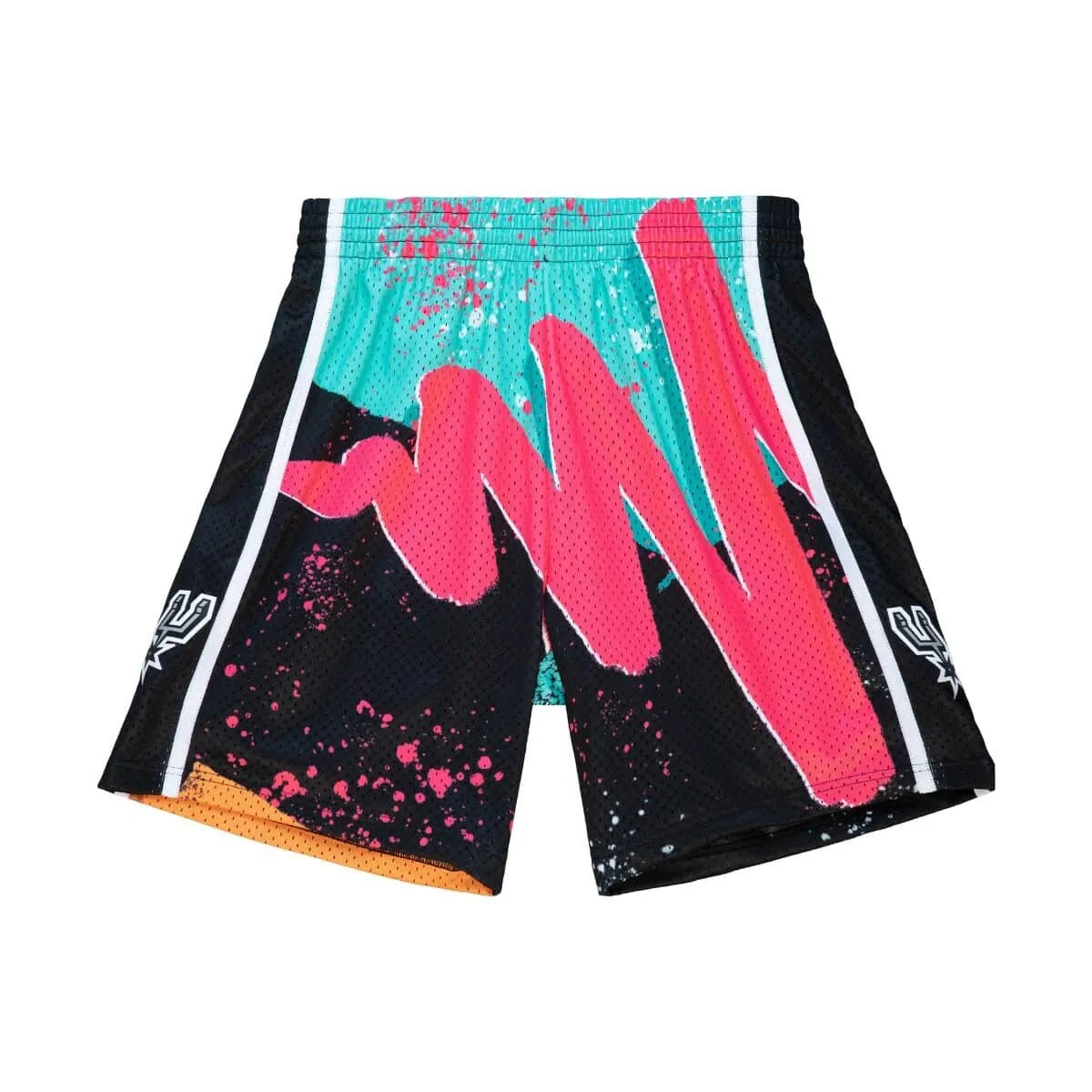Men's Mitchell & Ness NBA Hyper Hoops Swingman Shorts - San Antonio Spurs 1998 sold by Zulily