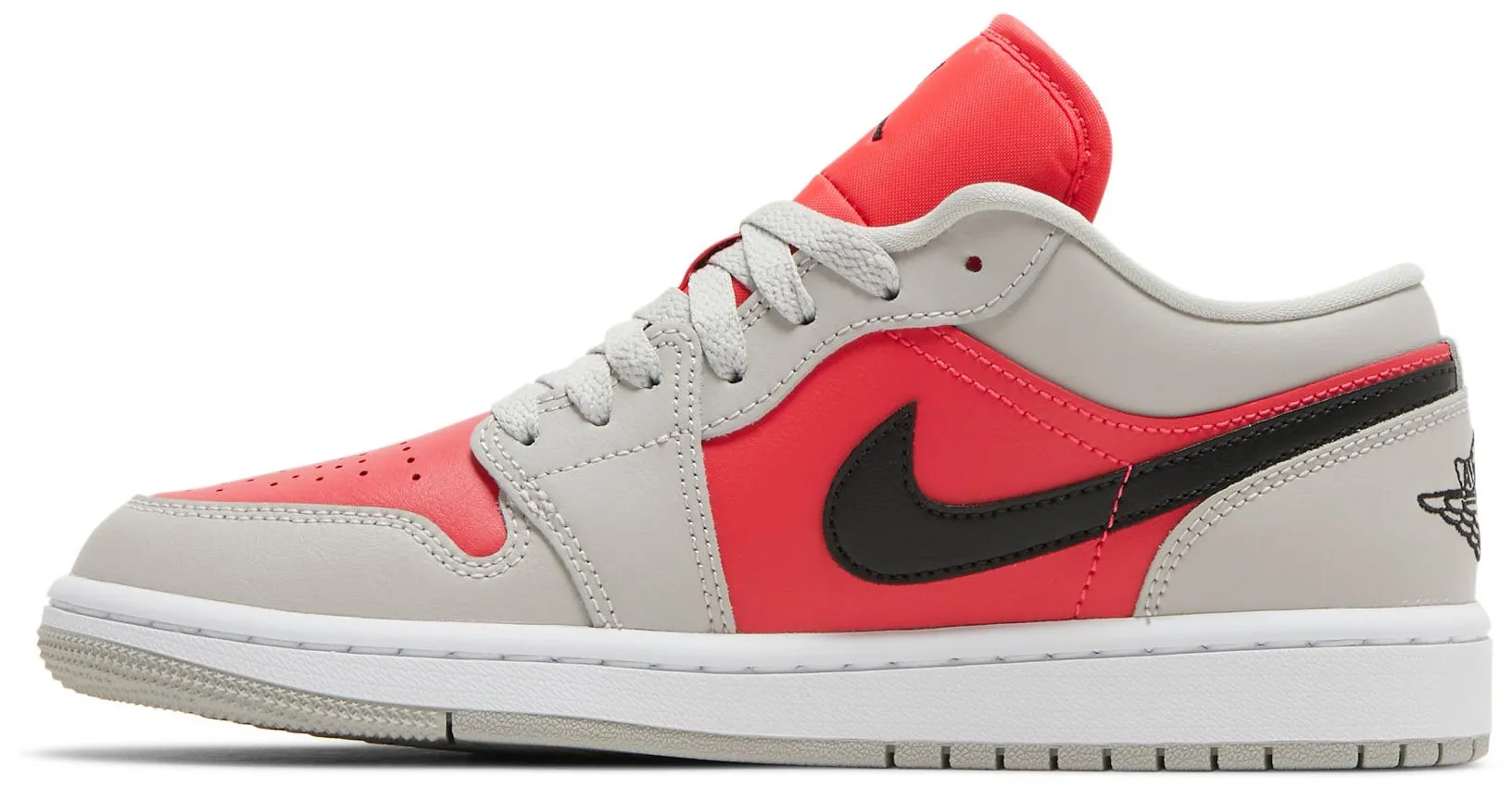 Women's Air Jordan Retro 1 Low 'Light Iron Ore Siren Red' sold by Zulily product image thumbnail 3