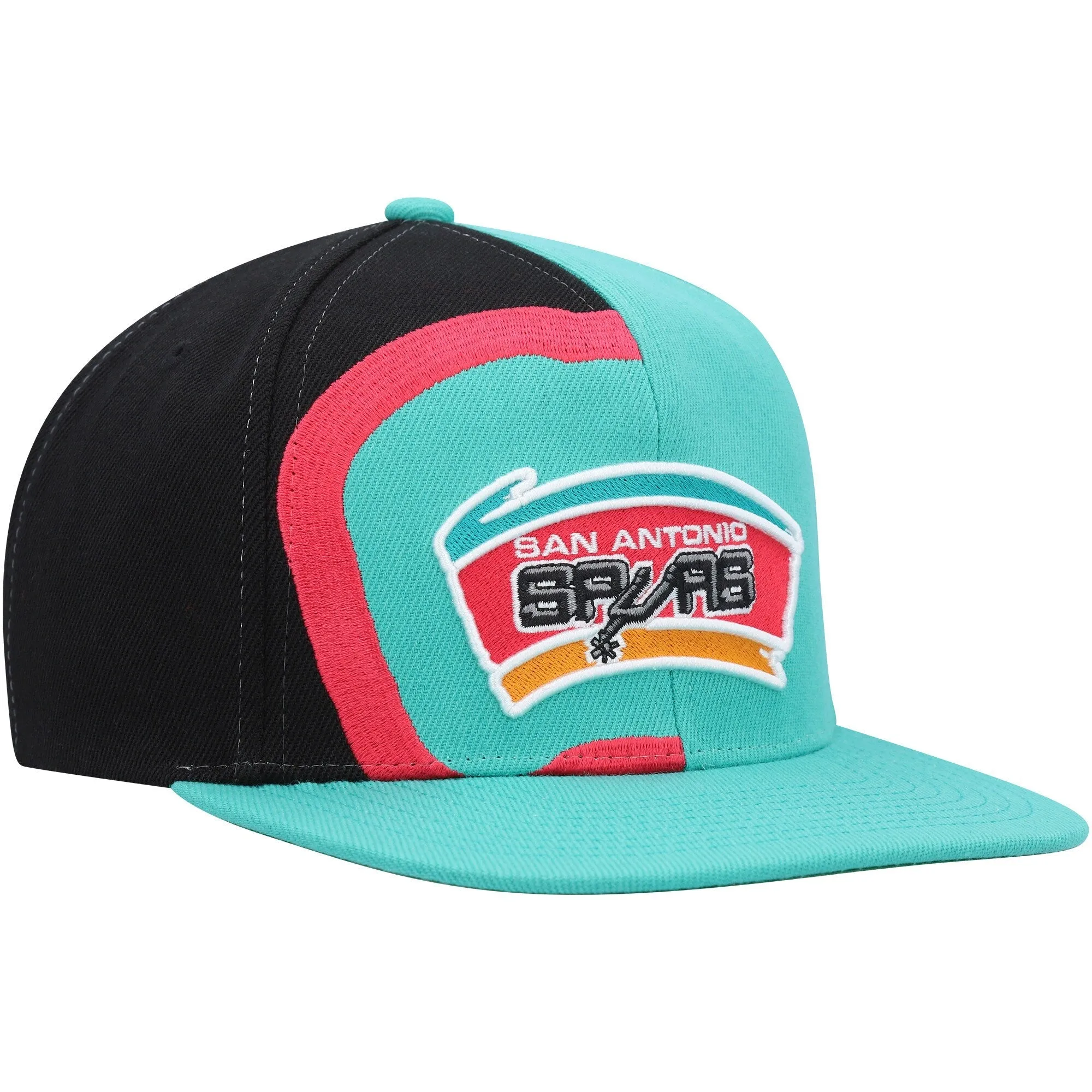 Men's Mitchell & Ness NBA Retroline Snapback Hwc Spurs sold by Zulily product image thumbnail 3