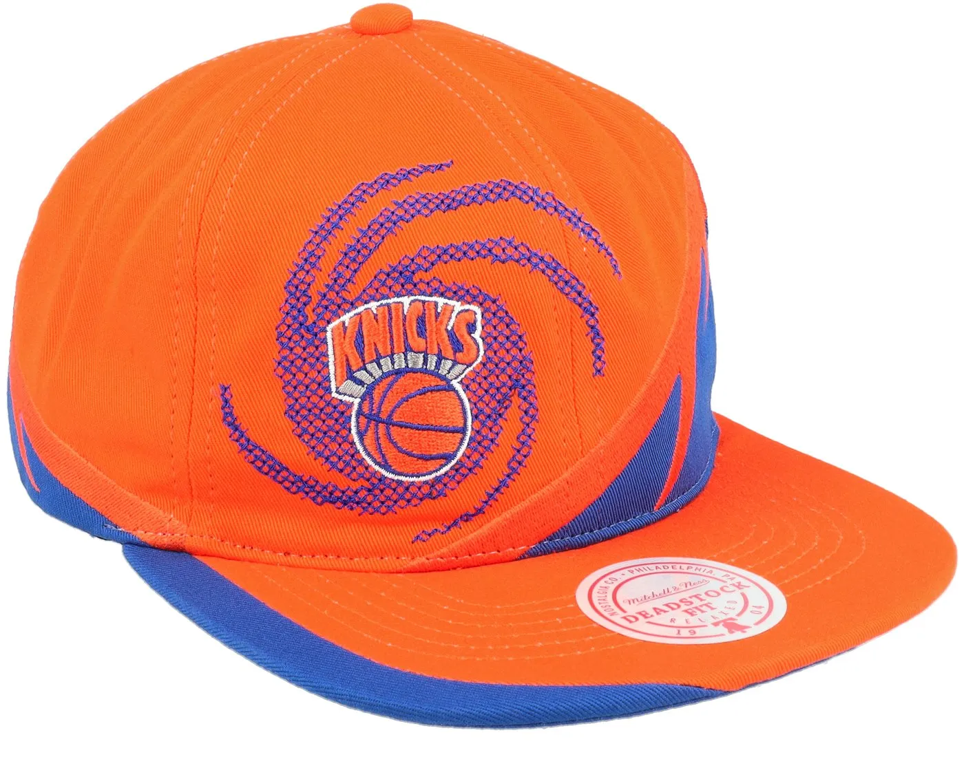 Men's Mitchell & Ness NBA Spiral Deadstock Snapback Hwc Knicks - Orange sold by Zulily product image thumbnail 2