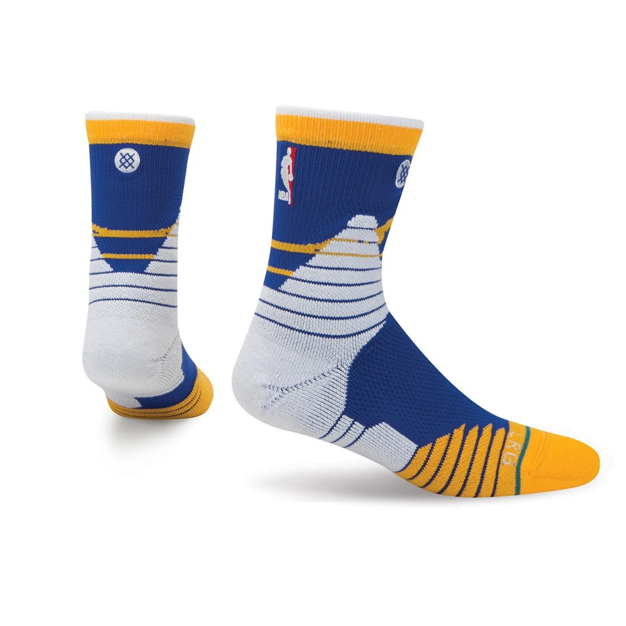 Men's Stance NBA Golden State Warriors Core Quarter Height Socks sold by Zulily